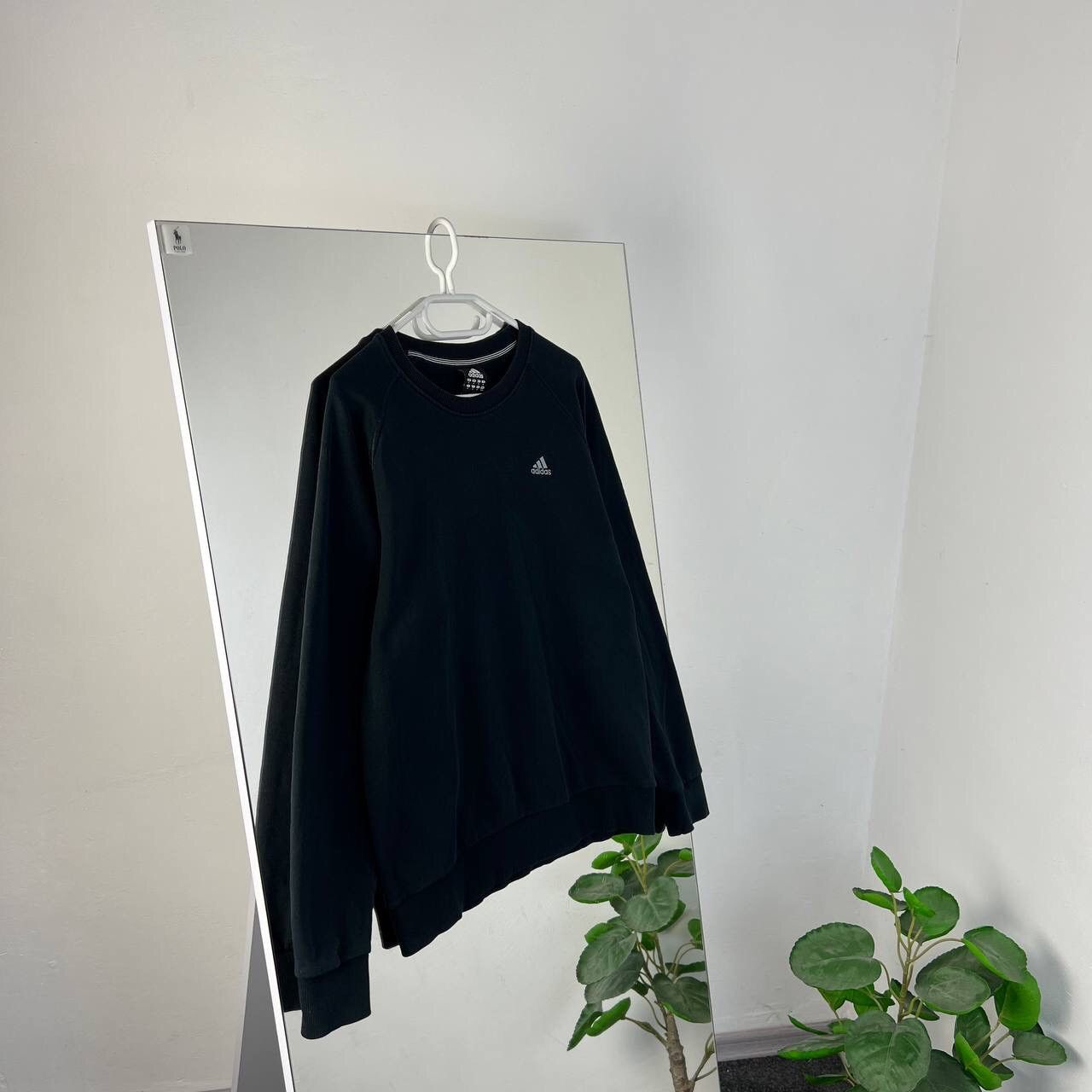 Adidas Adidas Vintage Sweatshirt Boxy Fit Mini Logo Y2k Size US M / EU 48-50 / 2 - 1 Thumbnail