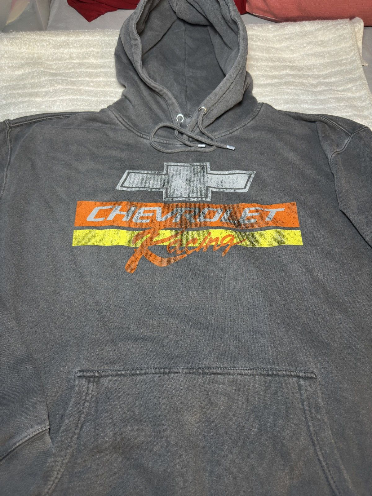 Chevrolet × Designer General Motors Company Chevy Racing Hooded Sweatshirt Size US M / EU 48-50 / 2 - 2 Thumbnail