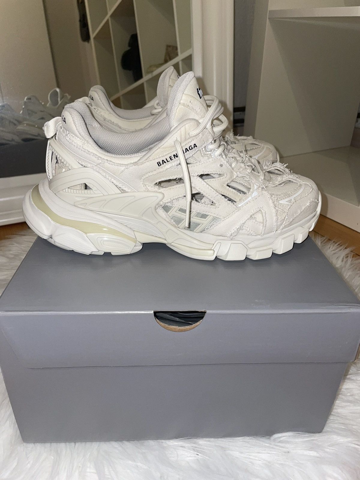 Balenciaga Balenciaga Track 2 Eggshell Size US 6.5 / EU 39-40 - 1 Thumbnail