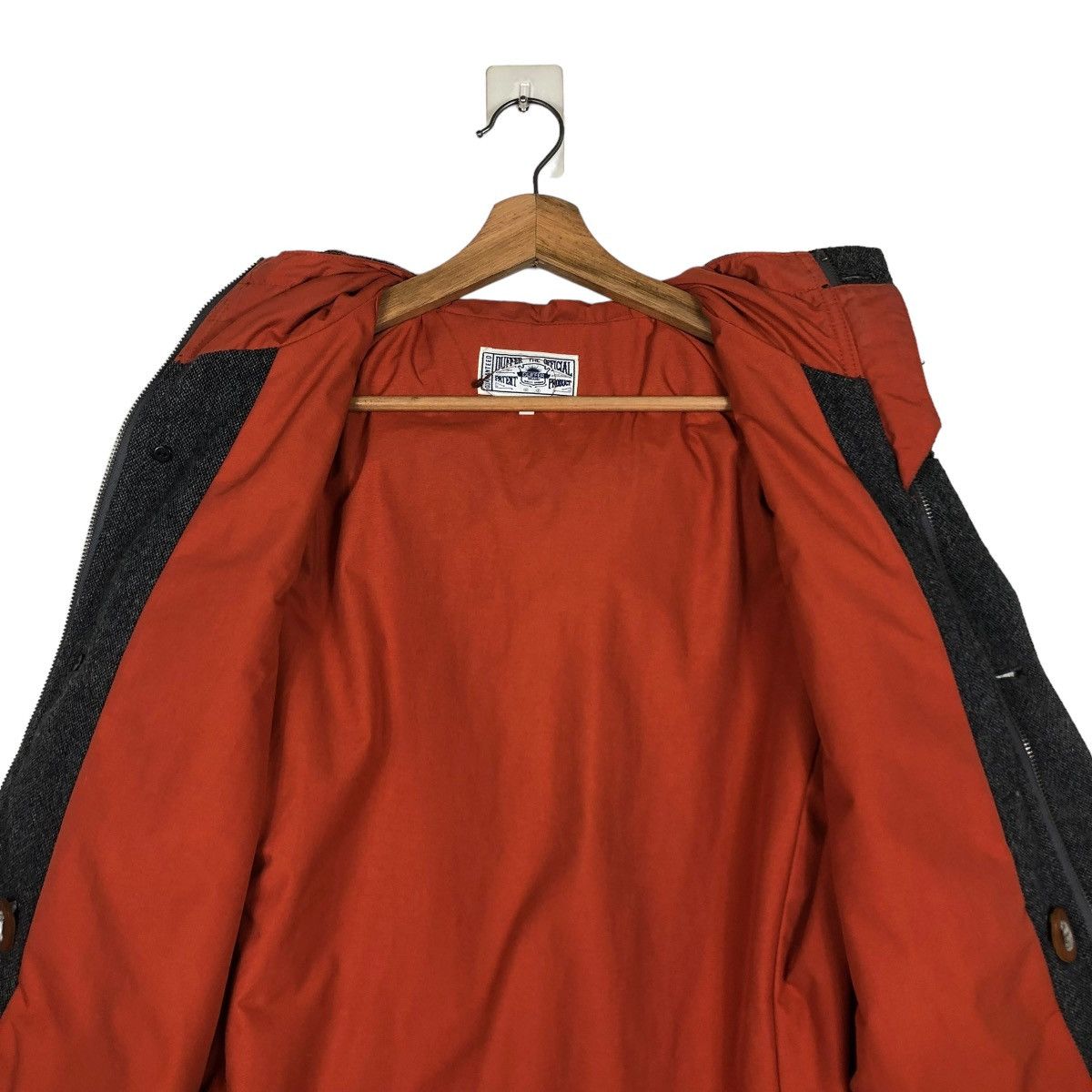 Japanese Brand 🔥VINTAGE BIKER JACKET BIG POCKET DUFFER PATENT ISSEY MIYAKE Size US M / EU 48-50 / 2 - 17 Thumbnail