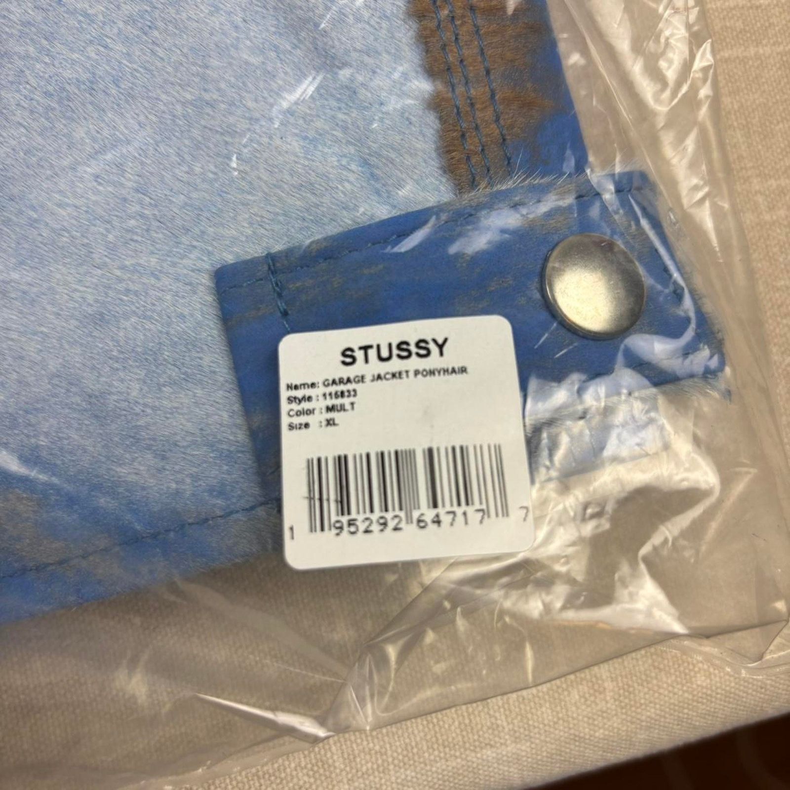 Stussy 🥶 Stussy Garage Ponyhair Jacket XL Size US XL / EU 56 / 4 - 5 Thumbnail