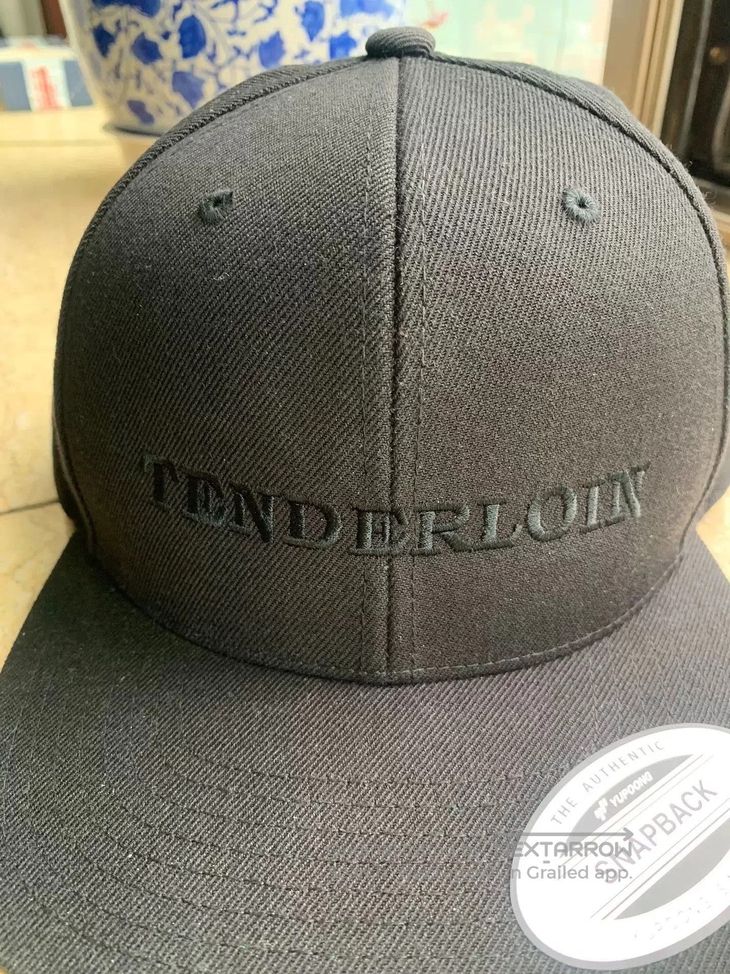 Tenderloin Tenderloins New Black Baseball Cap. Size ONE SIZE - 3 Thumbnail
