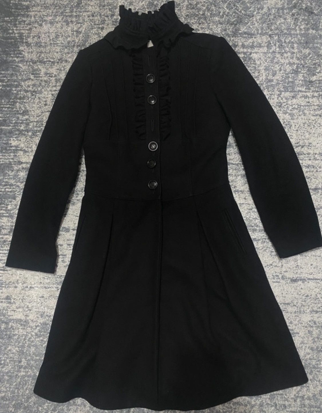 Moschino Moschino jeans Luxury Vintage coat wool formal like dress Size S / US 4 / IT 40 - 1 Thumbnail