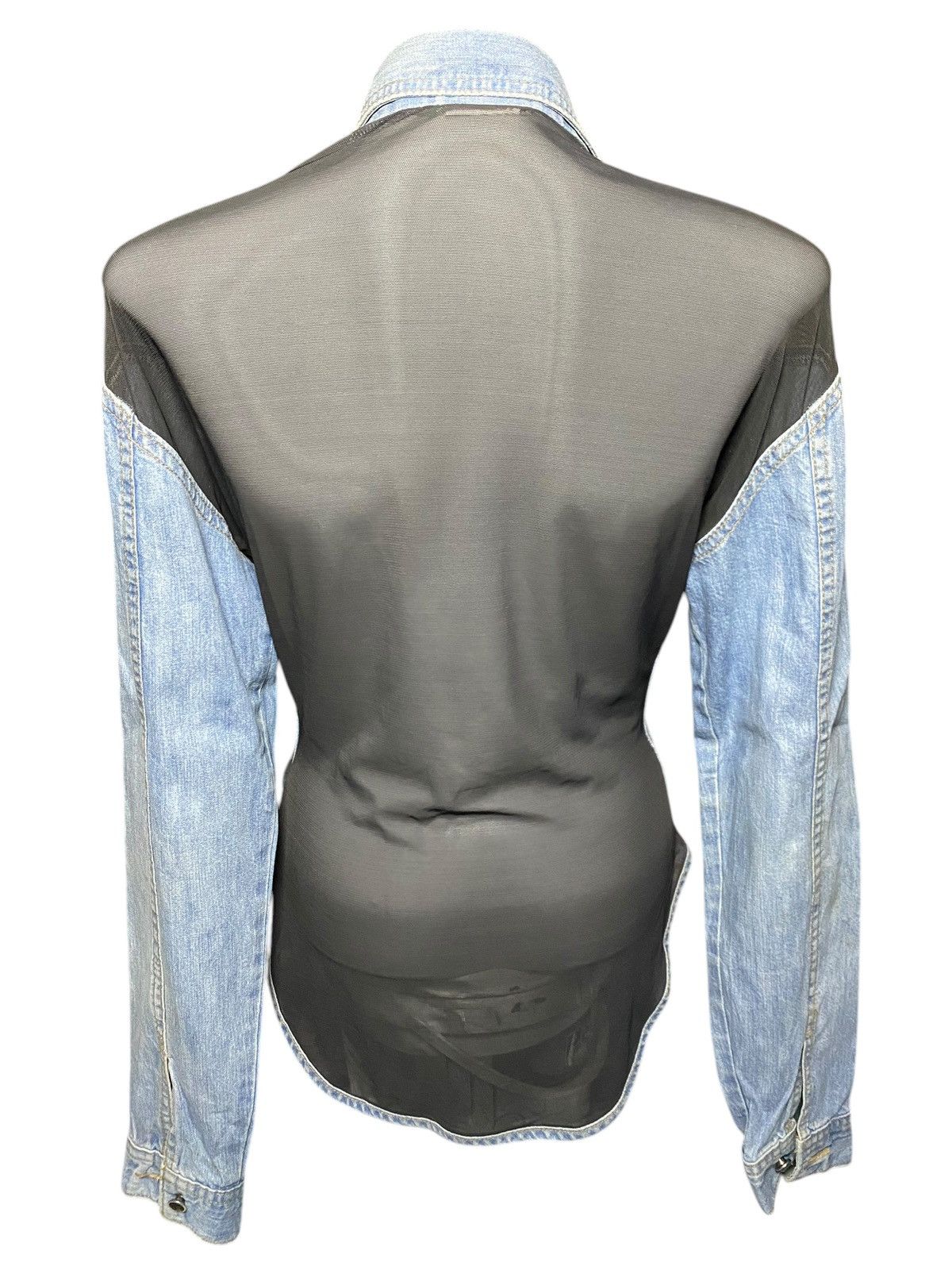 Parasuco Vintage Rare Sexy OuterShirt Parasuco Blue Wash Size M / US 6-8 / IT 42-44 - 4 Thumbnail