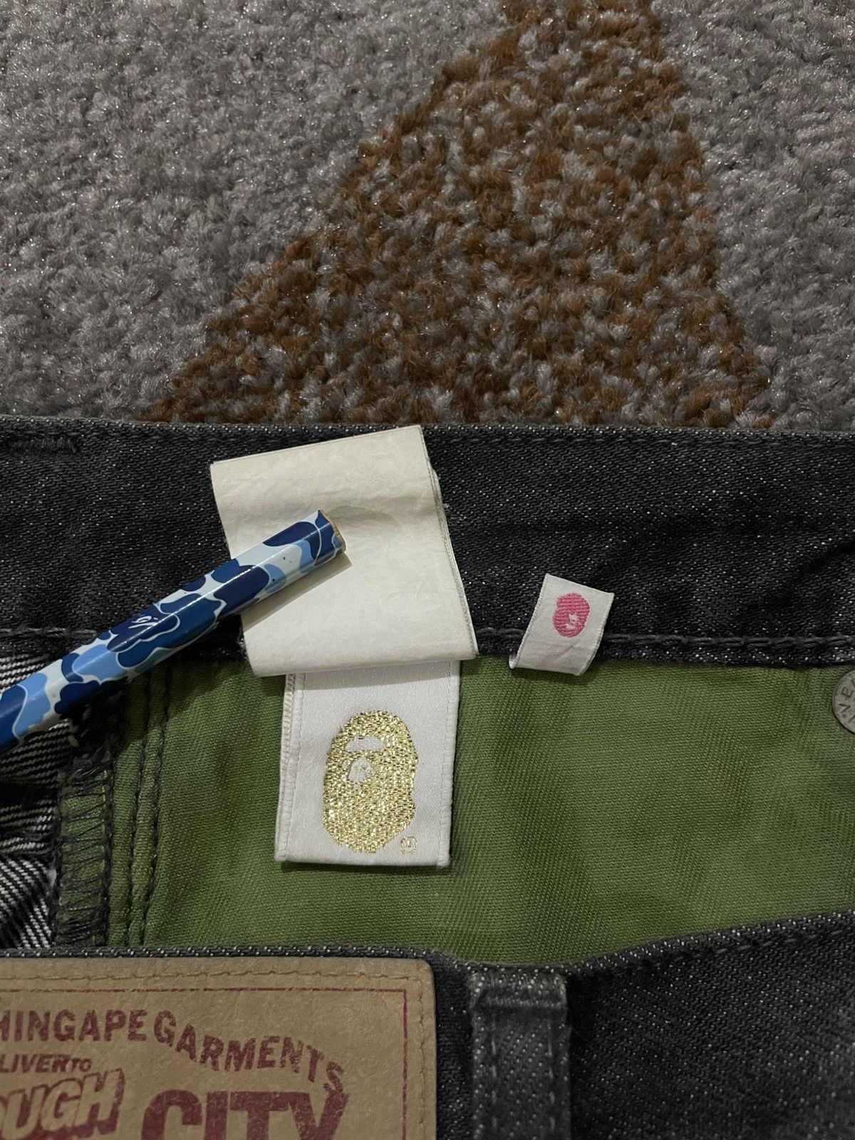 Bape Bape Bapesta Embroidered Short Denim Size 30" / US 8 / IT 44 - 9 Thumbnail