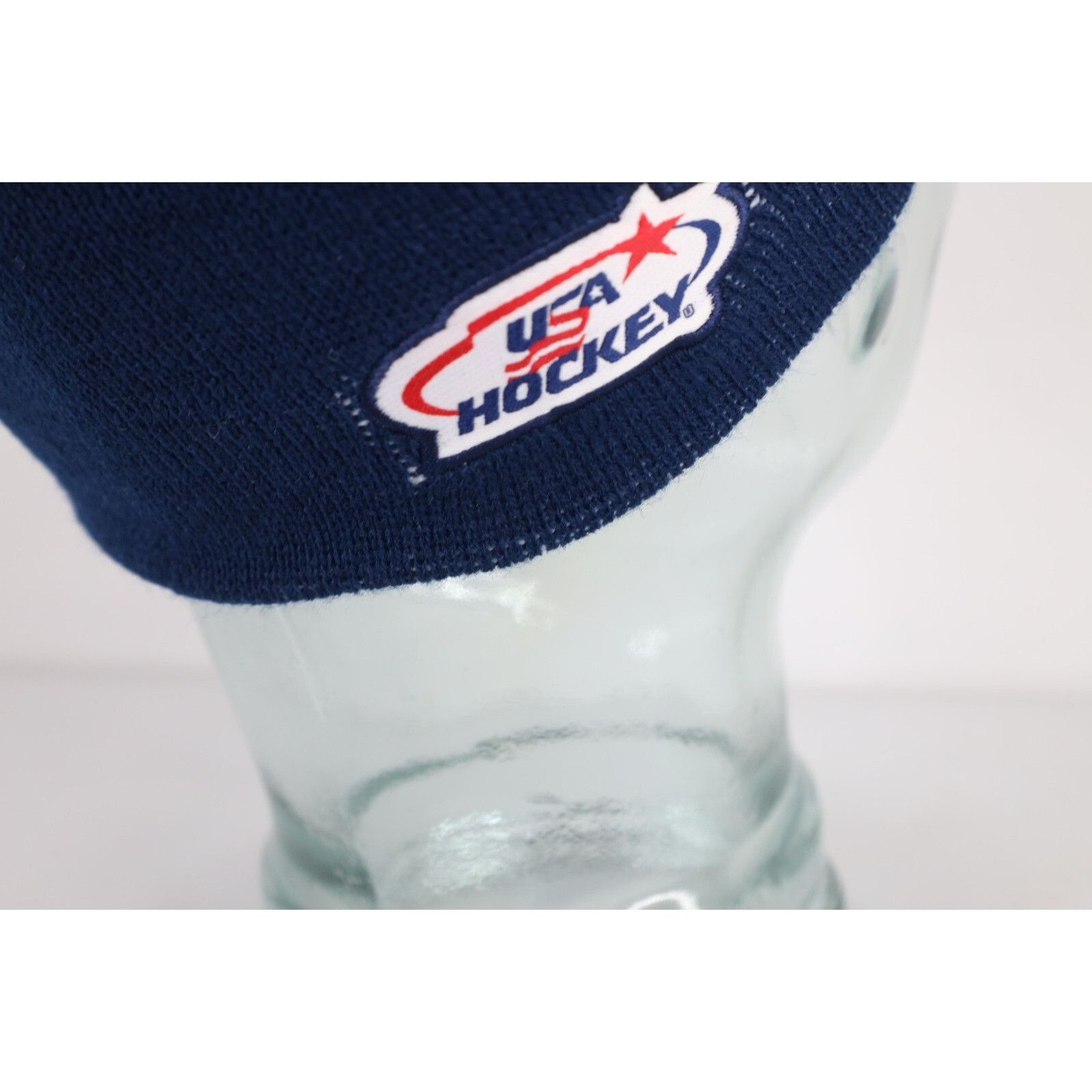 Vintage Vintage Labatt Blue Beer Team USA Hockey Olympics Beanie Size ONE SIZE - 4 Thumbnail