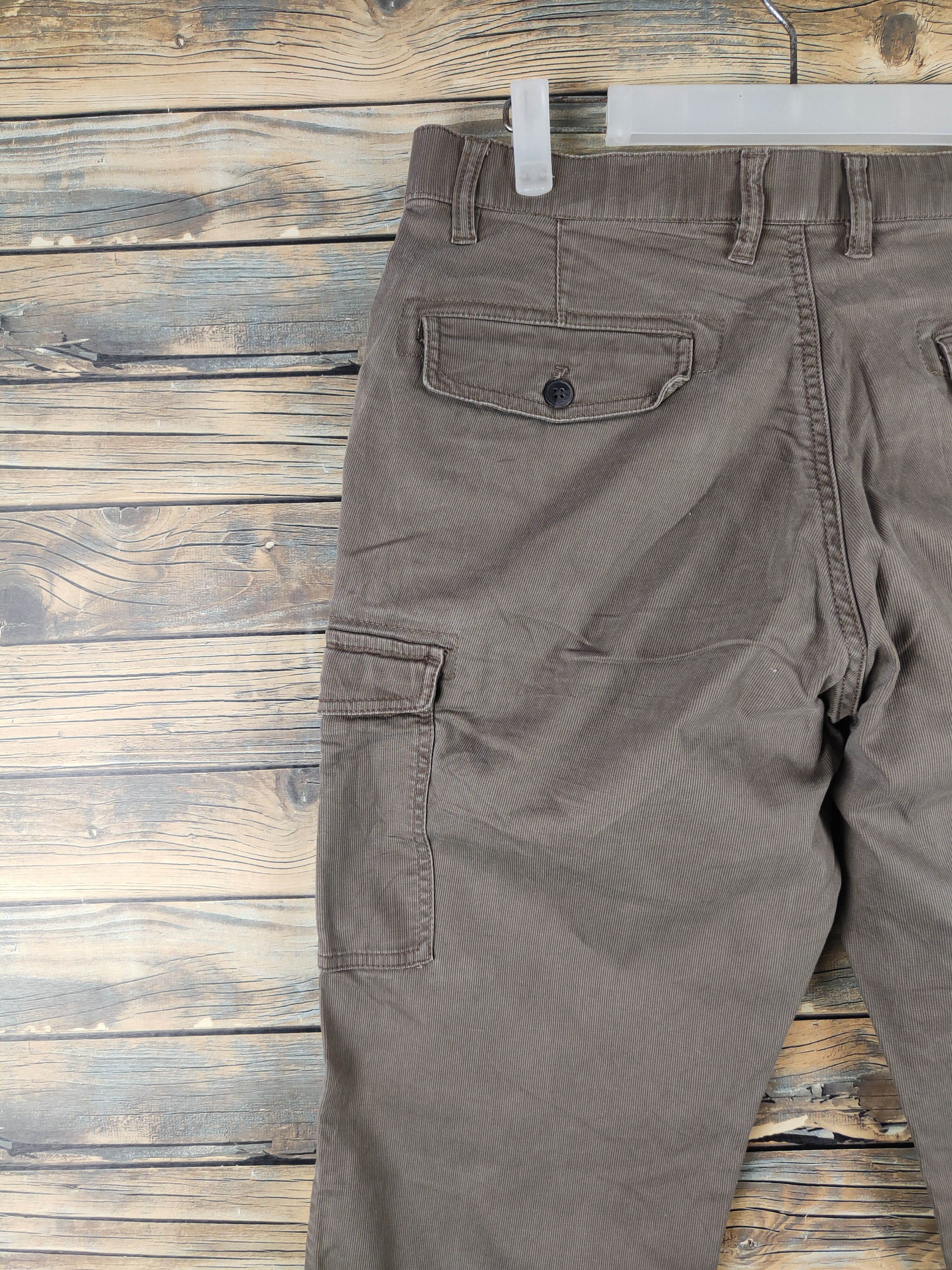 Renoma DL Up Renoma Brown Multipocket Tactical Cargo Pants #1323 Size US 34 / EU 50 - 8 Thumbnail