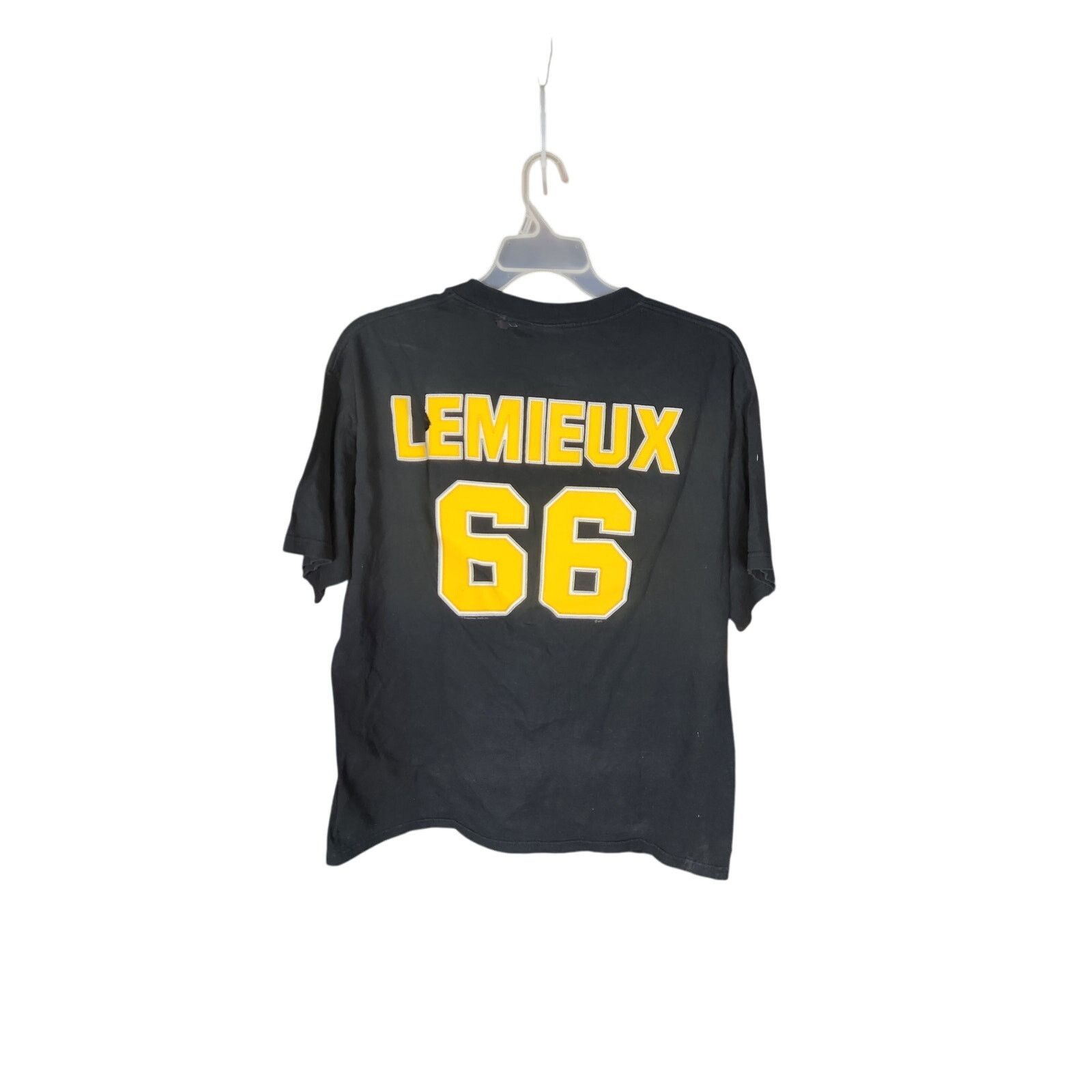 Lee Vintage Pittsburgh Penguins Mario Lemieux T, men's large Size US L / EU 52-54 / 3 - 1 Thumbnail