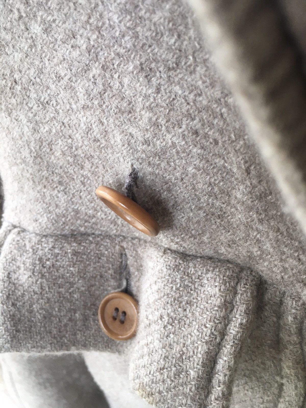 CABANE de ZUCCa × Issey Miyake × Zucca Issey Miyake Zucca Fur 3 Way Neck Long Coat Size S / US 4 / IT 40 - 12 Thumbnail