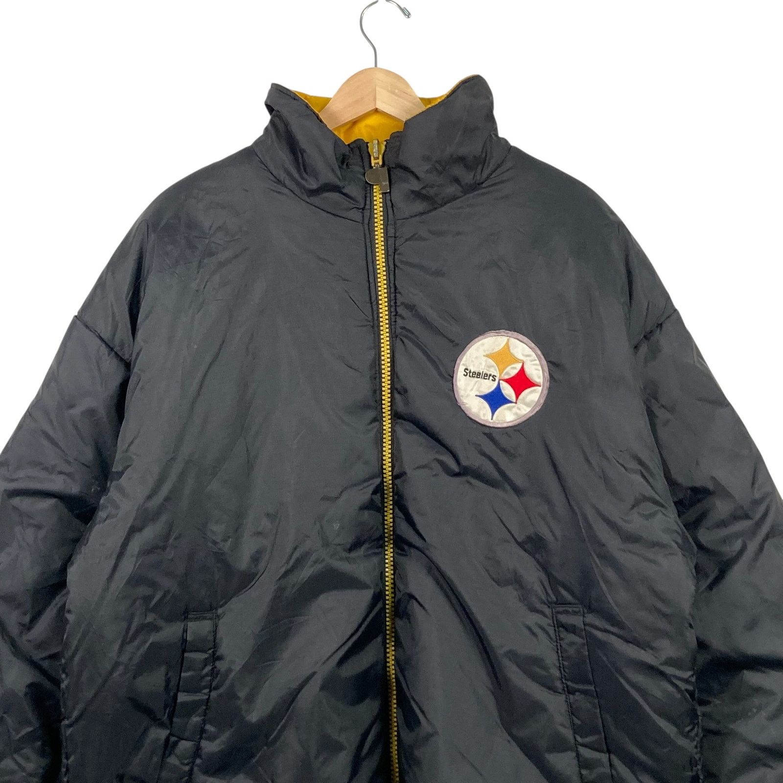 Pro Player Vintage Pittsburgh Steelers Reversible NFL Puffer Jacket L Size US L / EU 52-54 / 3 - 2 Thumbnail