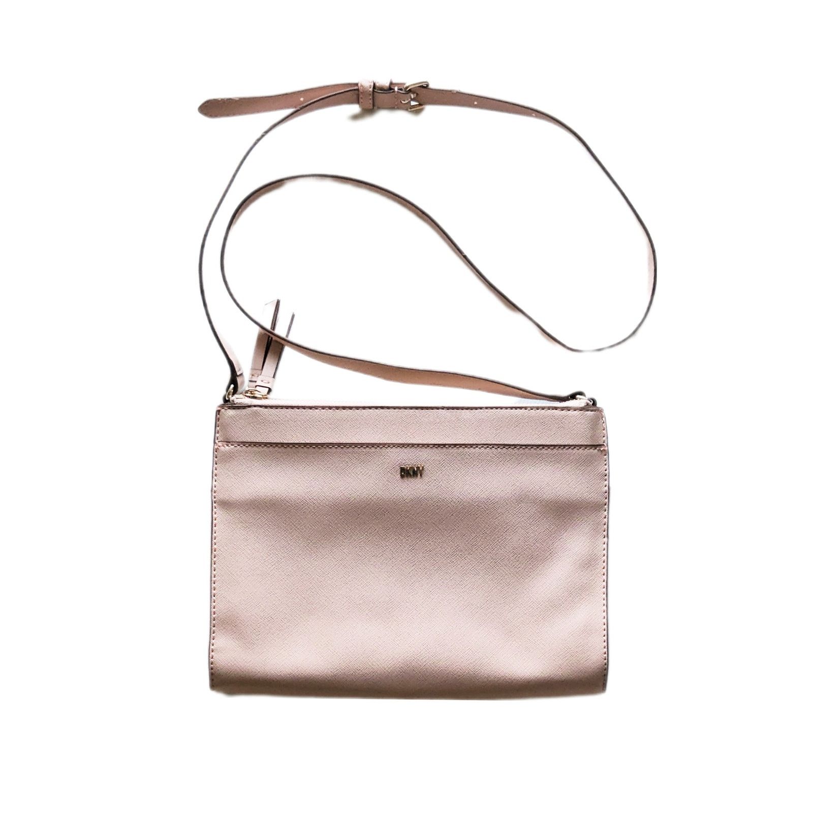 DKNY DKNY Pink Bag Tan Bryant Park TZ CBO Crossbody Purse Size ONE SIZE - 1 Thumbnail