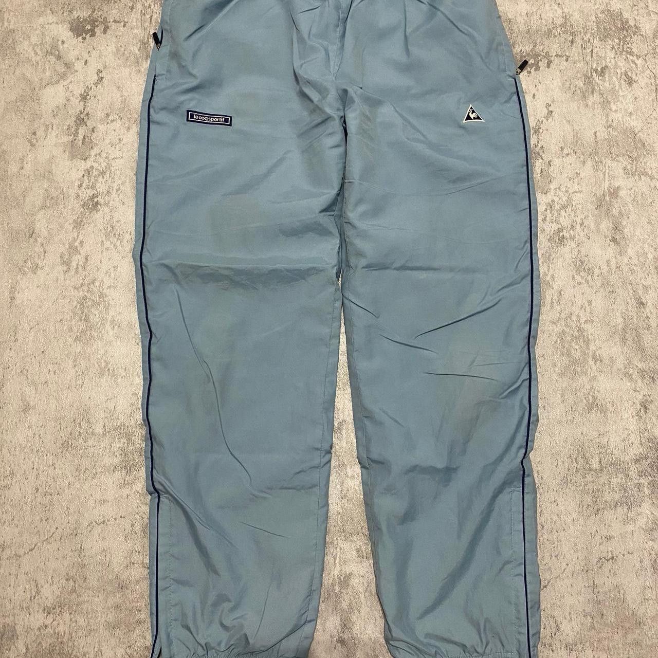 Le Coq Sportif 2000s y2k Le Coq Sportif Baggy Sweatpants Vintage Size US S / EU 44-46 / 1 - 1 Thumbnail