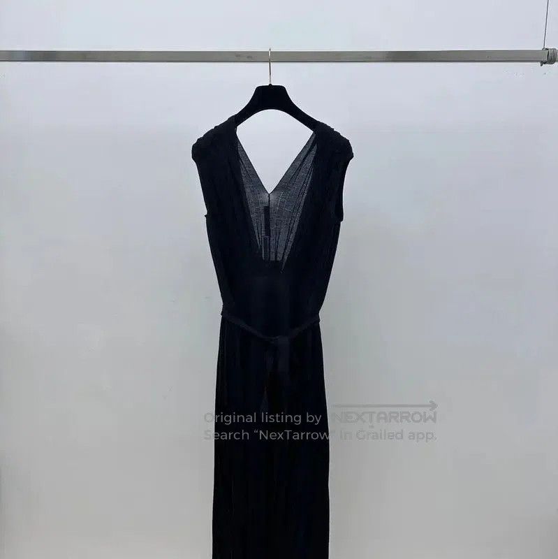 Dior Dior Black Women's Midi Dress . Size M / US 6-8 / IT 42-44 - 2 Thumbnail