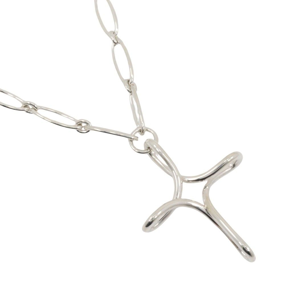 Tiffany & Co. Tiffany & Co. Elsa Peretti Infinity Cross Pendant Necklace Silver 925 Size ONE SIZE - 1 Thumbnail