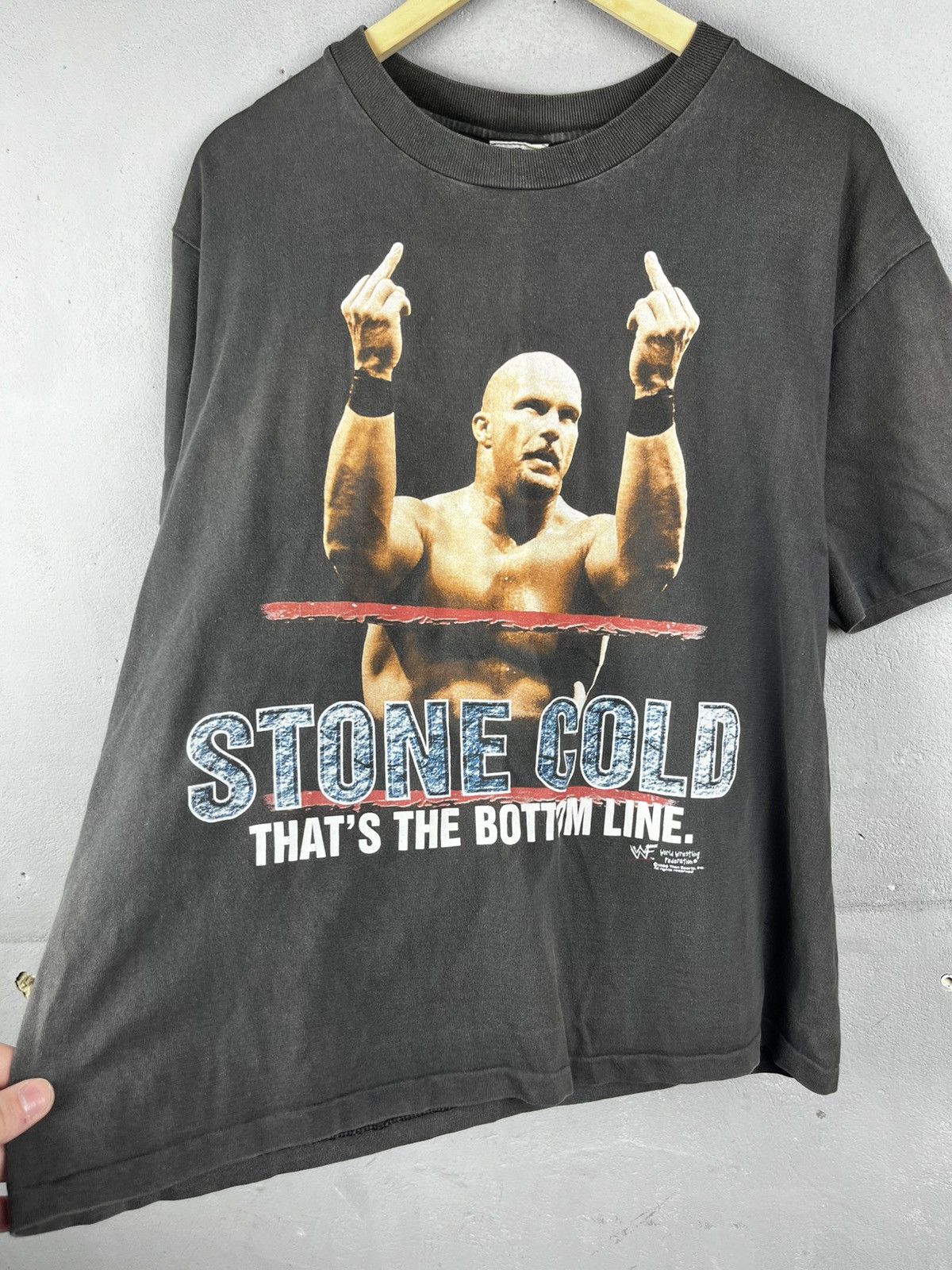 WWE Vintage WWF Stone Cold Steve Austin WWE Wrestling Shirt Size US M / EU 48-50 / 2 - 10 Thumbnail