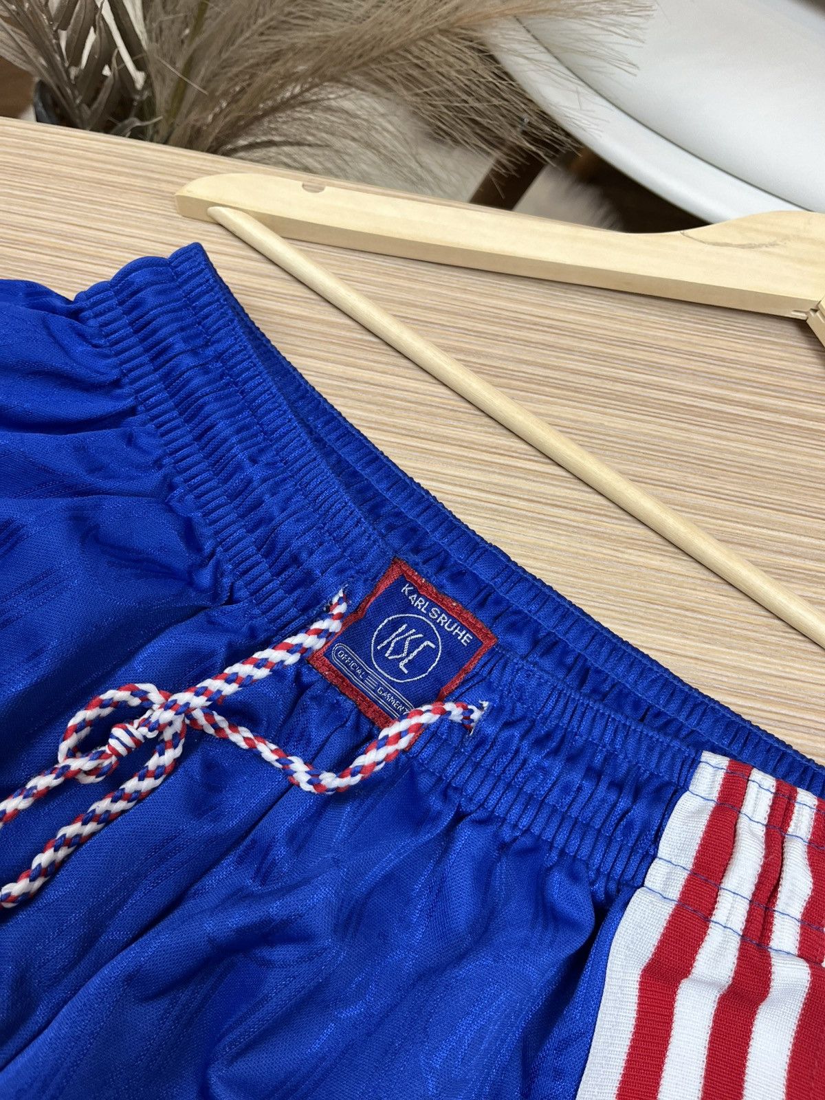 Adidas × Vintage RARE VINTAGE 90s ADIDAS SHORTS Karlsruhe Johen Hörner Size US 34 / EU 50 - 4 Thumbnail