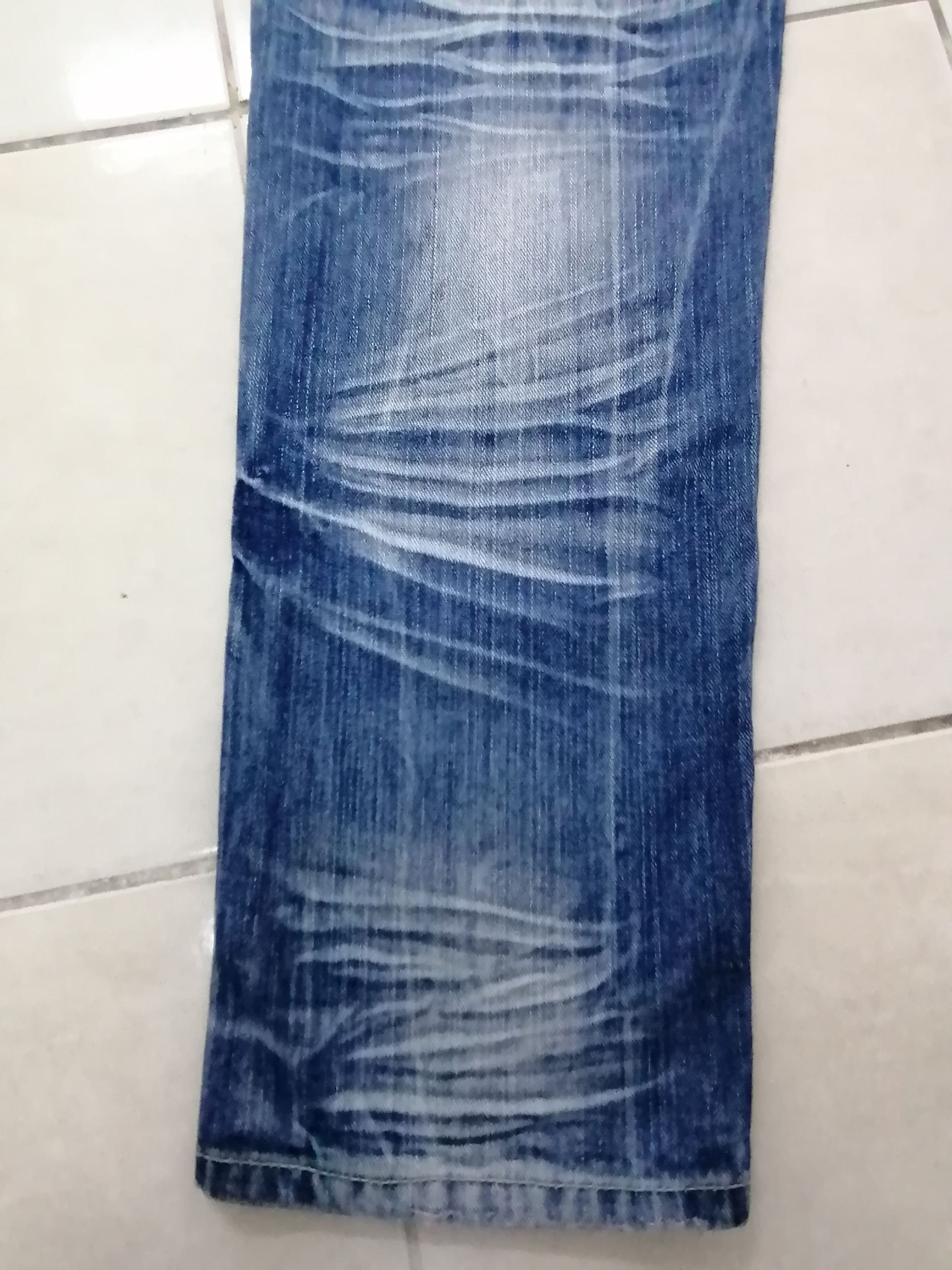 Japanese Brand Bluntly Japanese Overall Patch Denim Size US 33 - 10 Thumbnail