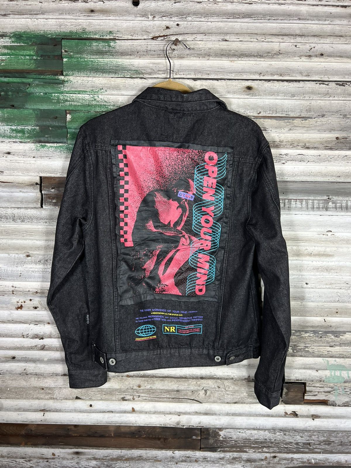 Other Open Your Mind Denim Jacket Size US M / EU 48-50 / 2 - 5 Thumbnail
