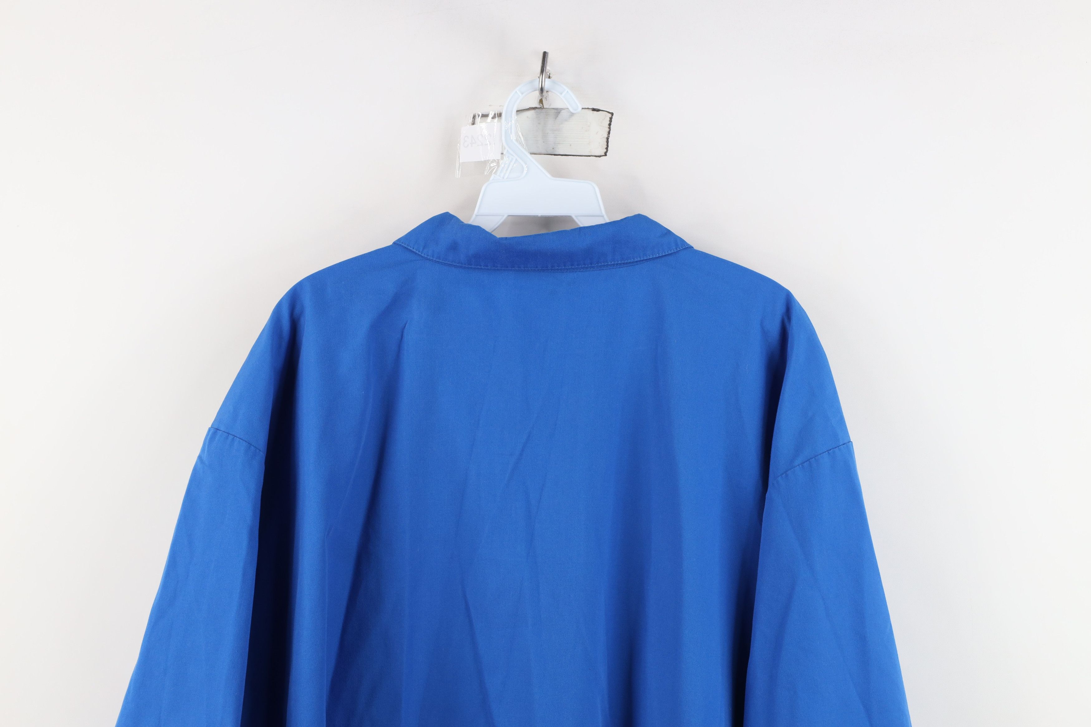 Vintage Vintage 90s Streetwear Short Sleeve Full Zip Shirt Jacket Size US XXL / EU 58 / 5 - 12 Thumbnail
