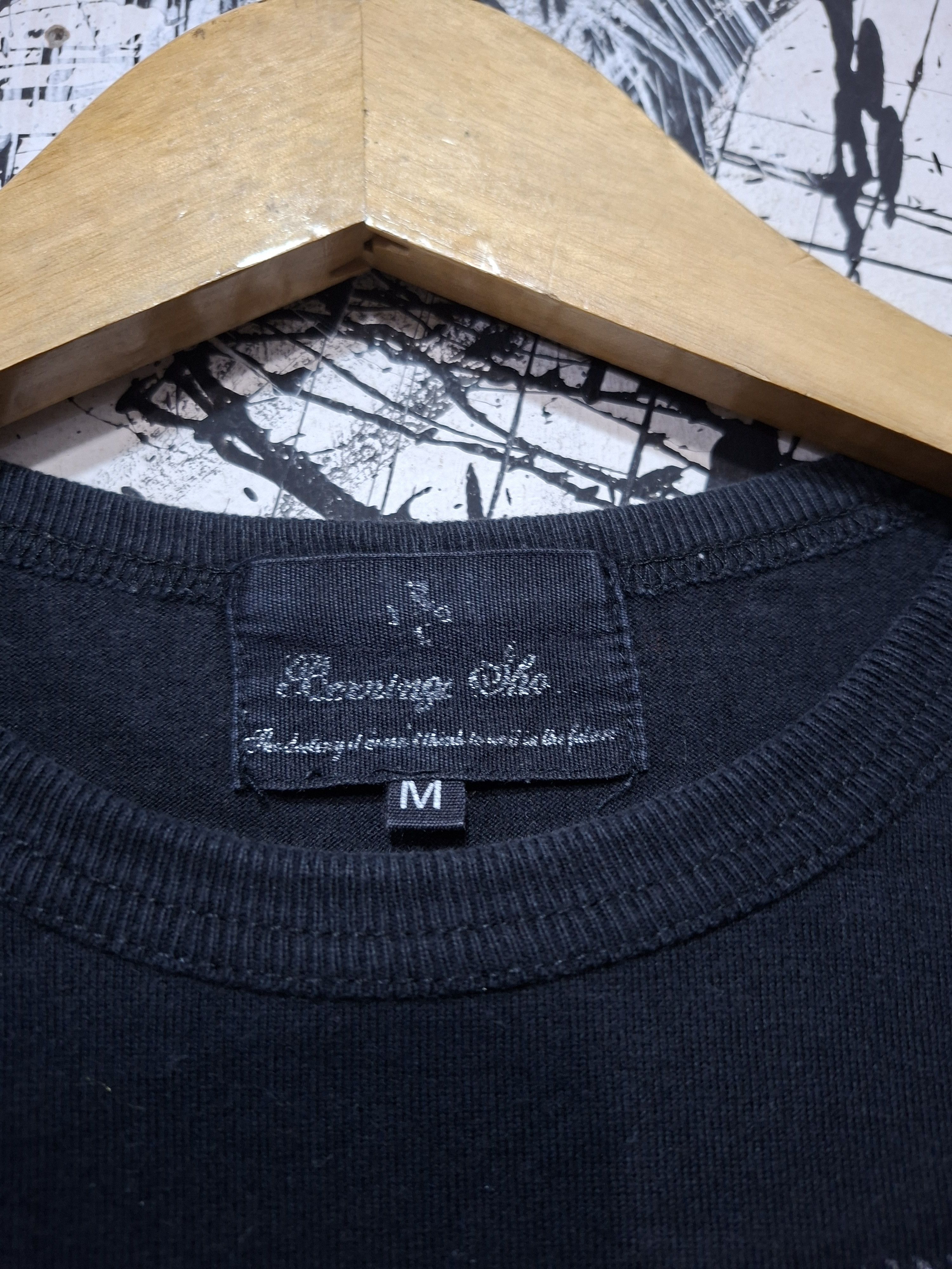 Japanese Brand BERNINGS SHO POEM SCRIPT 3 QUARTER SLEEVE SHIRT Size US M / EU 48-50 / 2 - 5 Thumbnail