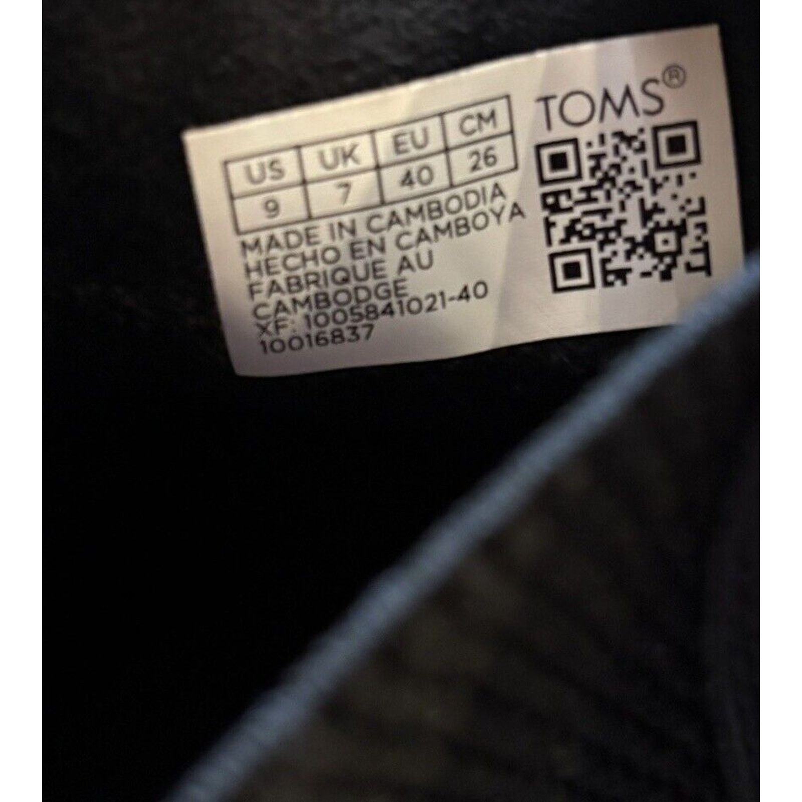 Toms TOMS Everly Black Nubuck Cushioned Chelsea Booties Size 9 Size US 9 / IT 39 - 9 Thumbnail
