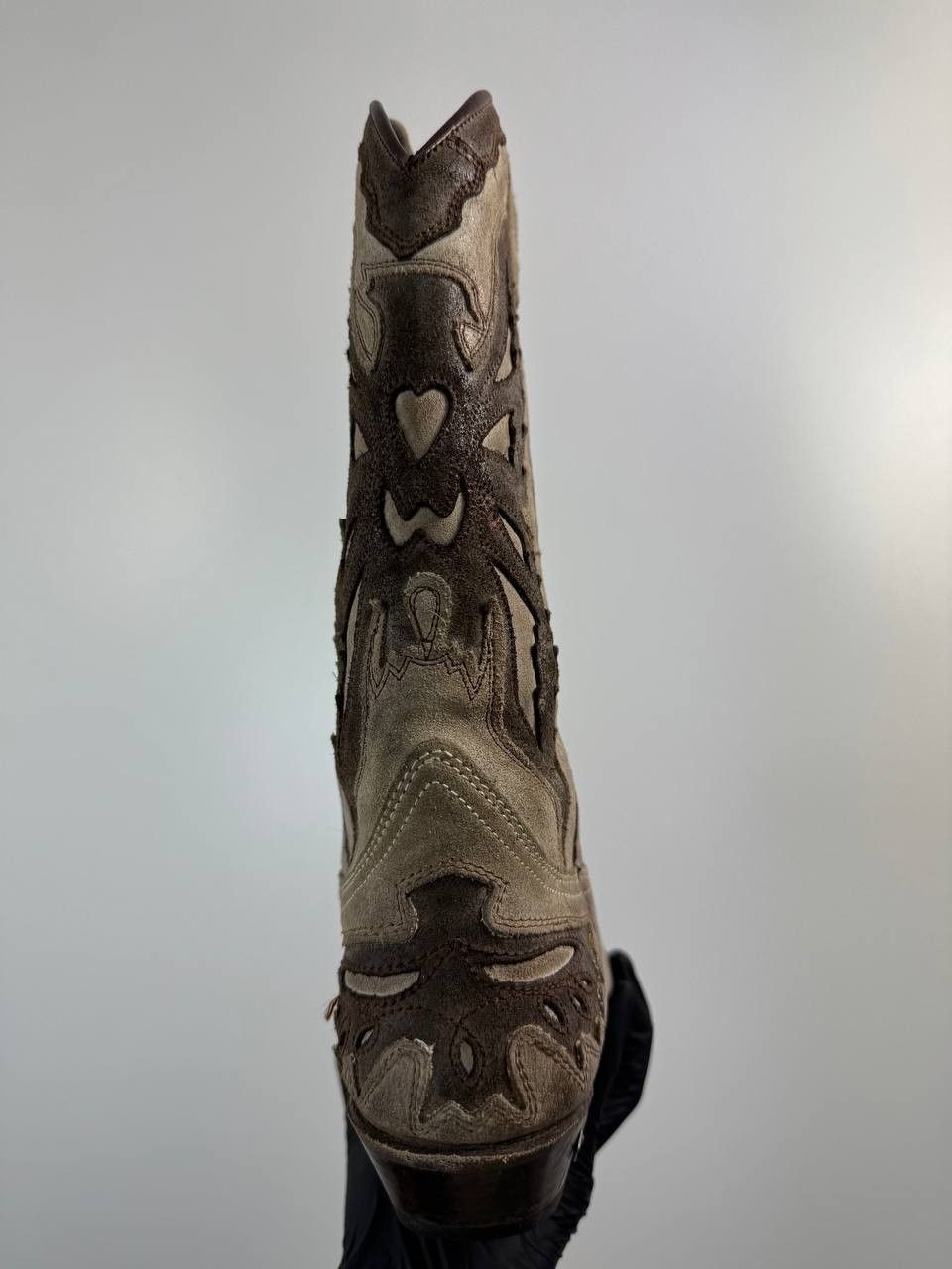 Sendra Sendra Western Cowboy Boots Suede Womens Size 6.5 EU 37 Size US 6.5 / IT 36.5 - 7 Thumbnail