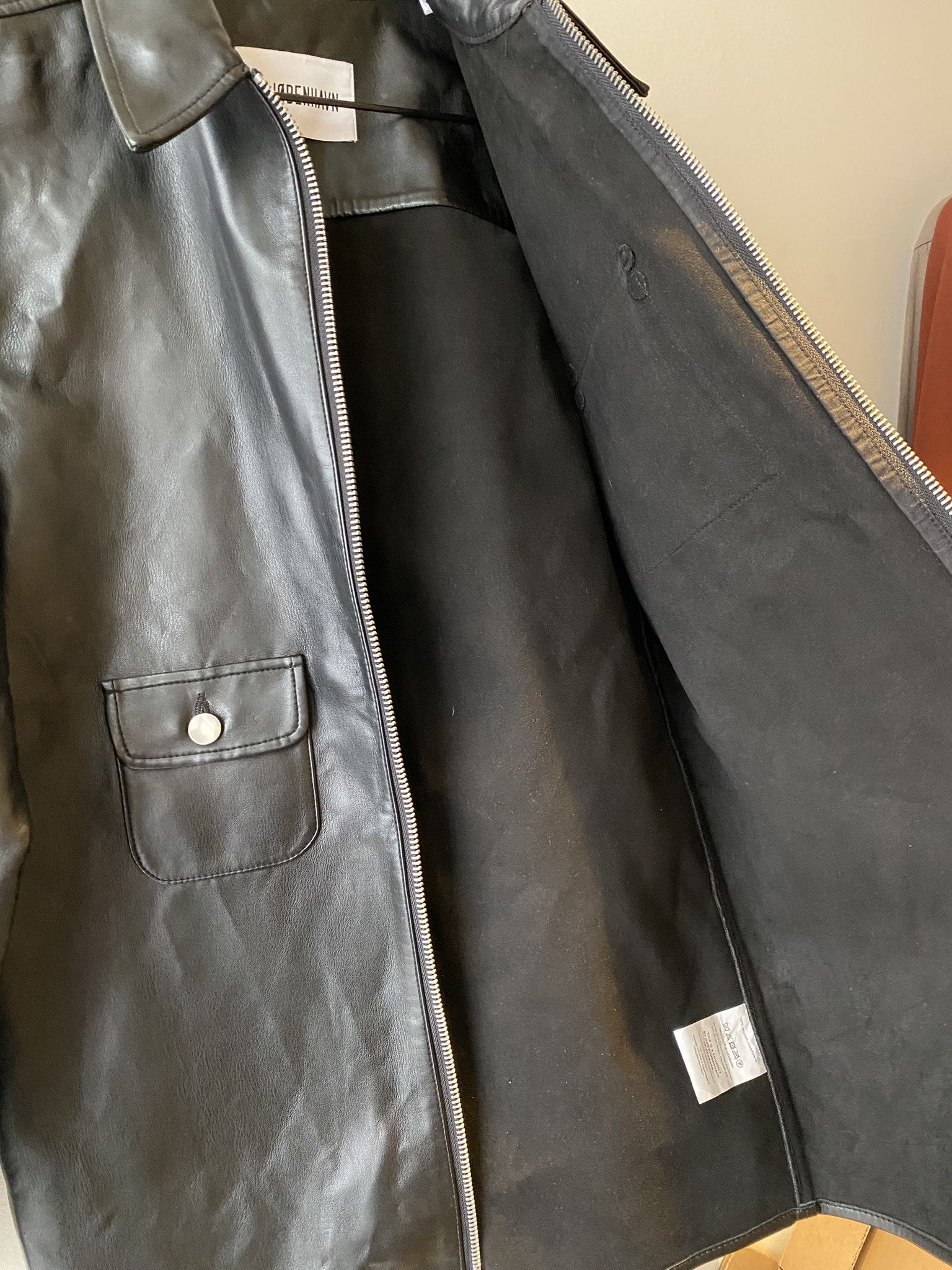Han Kjobenhavn NWOT $750 - 46/S - Black Army Zip Shirt Size US S / EU 44-46 / 1 - 15 Thumbnail