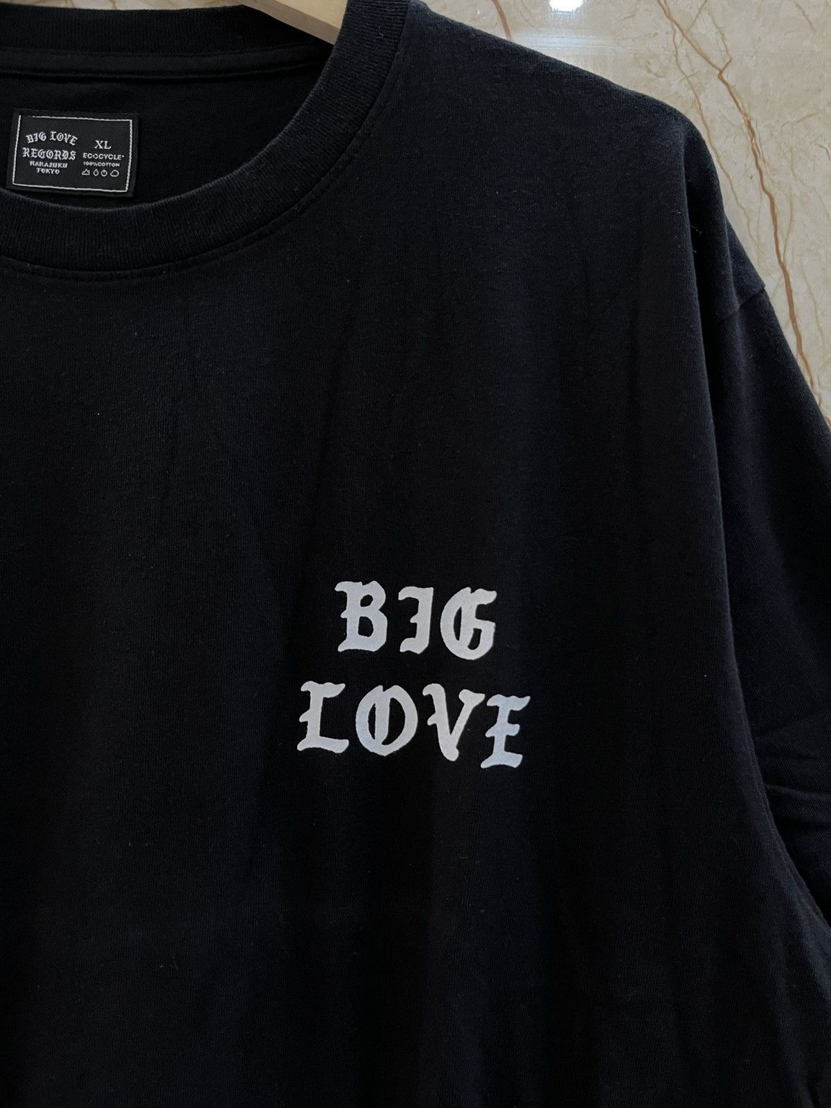 Japanese Brand Big Love Records Harajuku Tokyo Tee Size US XL / EU 56 / 4 - 2 Thumbnail