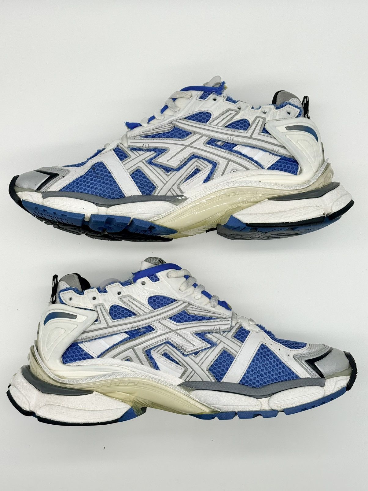 Balenciaga Size 12 - Balenciaga Runner Sneaker Blue Size US 12 / EU 45 - 3 Thumbnail