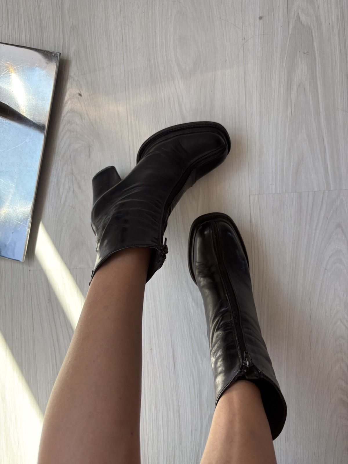 Vintage İtalian leather boots Size US 6 / IT 36 - 3 Thumbnail