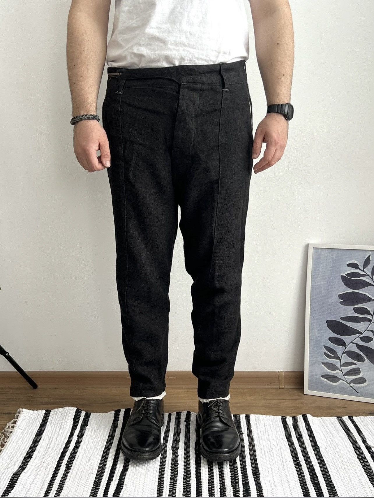 Marc Point Venezia 🔥Marc Point Venezia Heavyweight Linen Trousers Size US 36 / EU 52 - 14 Thumbnail