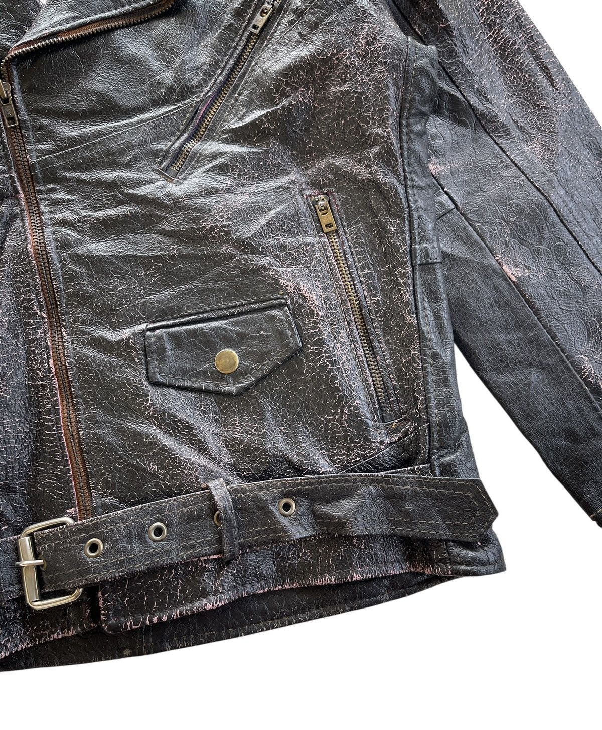 Vintage 90s Brandon Thomas Double Colar Jacket Size US S / EU 44-46 / 1 - 19 Thumbnail