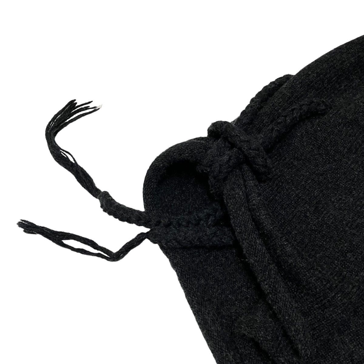 Yohji Yamamoto YYPH Lace-up design wool knit sweater HR-K33-188 Size US L / EU 52-54 / 3 - 5 Thumbnail