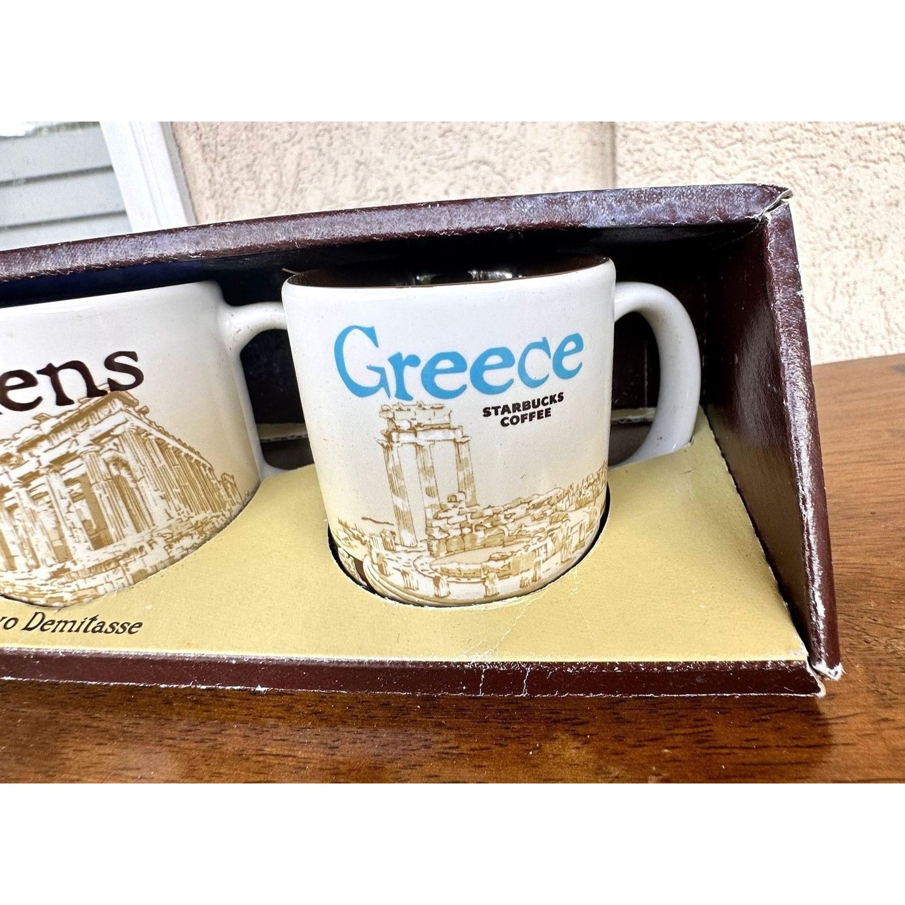 Other New Starbucks Set of 2 Demitasse Cups Athens Greece 2017 Exp Size ONE SIZE - 6 Thumbnail