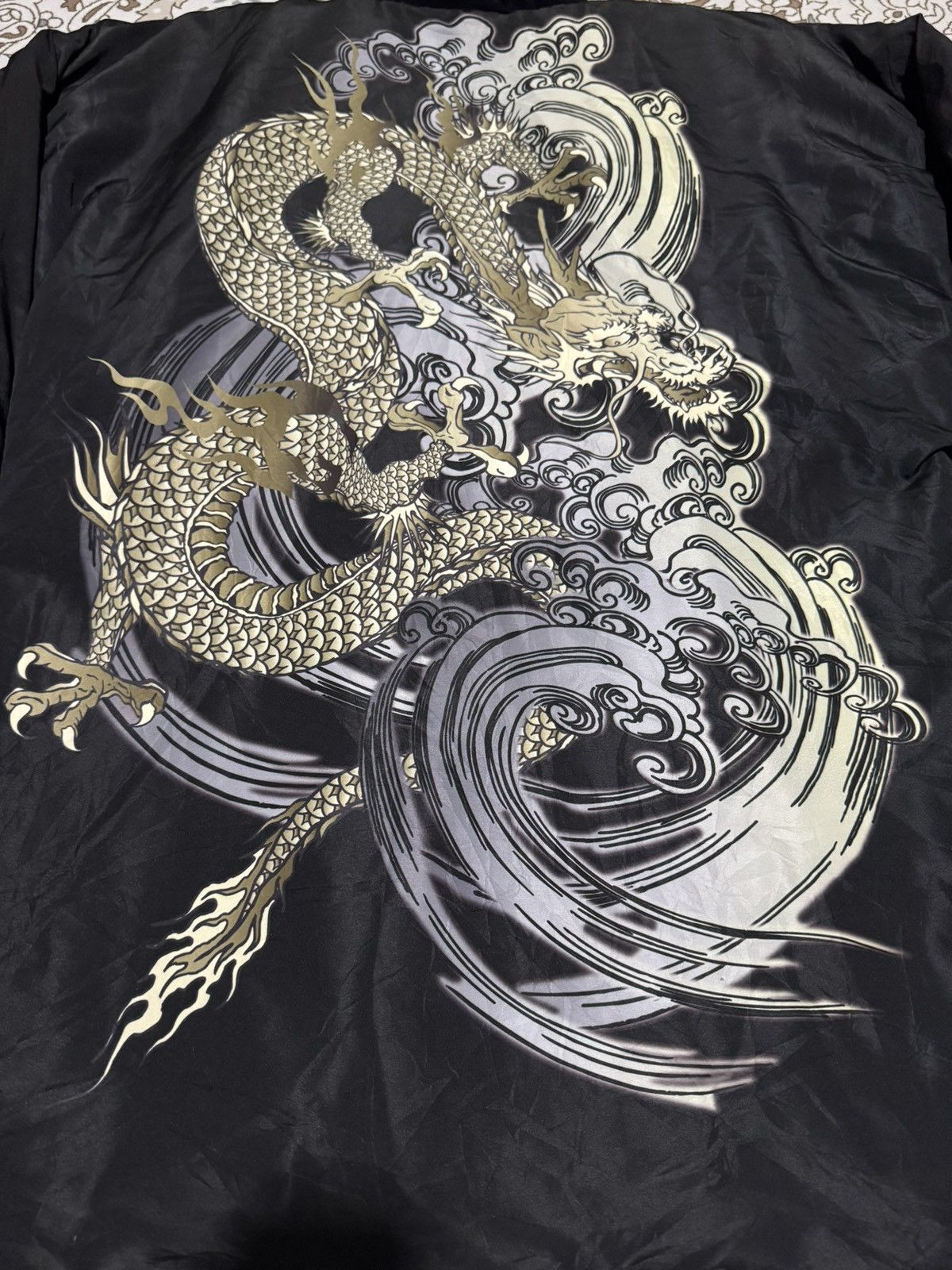 Japanese Brand × Jean Paul Gaultier × Vintage Vintage Karakuri Tamashii Dragon Big Logo Kimono Shirt Size US L / EU 52-54 / 3 - 4 Thumbnail