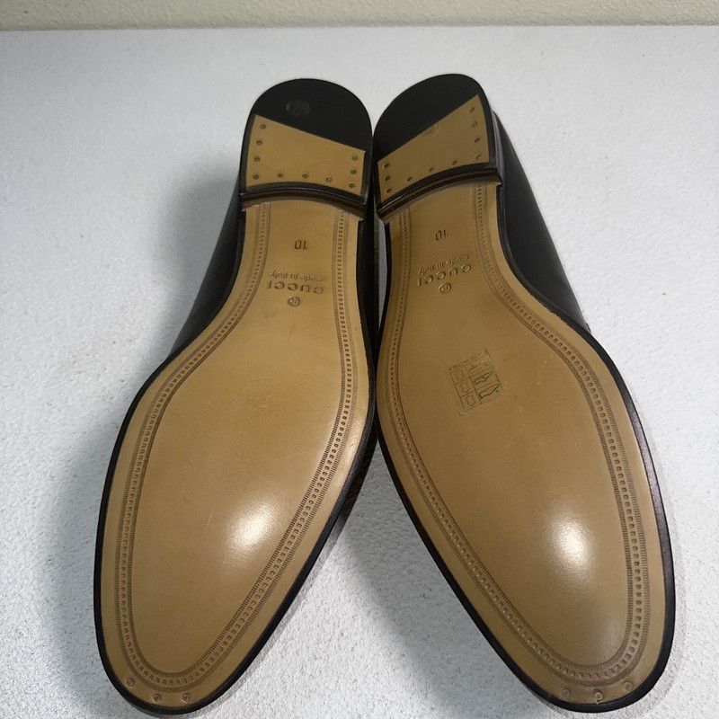 Gucci Gucci Horsebit Black Casual Loafers for Men - Size US 10.5 / EU 43-44 - 4 Thumbnail