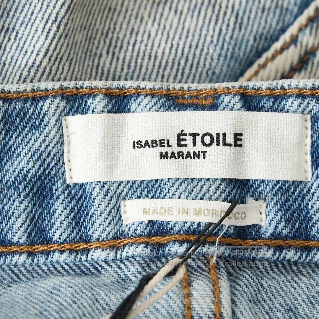 Isabel Marant Etoile Isabel Marant Etoile Women's Fringe Denim Shorts. Size 35" - 5 Thumbnail