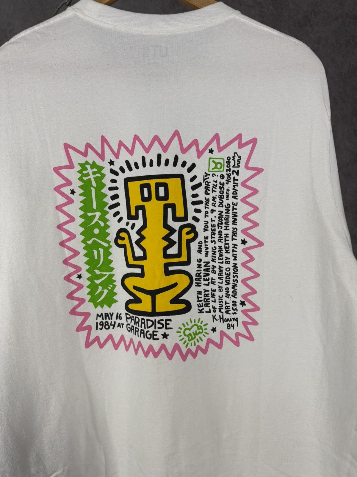 Keith Haring Keith Haring x Uniqlo art overprinted designer tee Size US XL / EU 56 / 4 - 8 Thumbnail