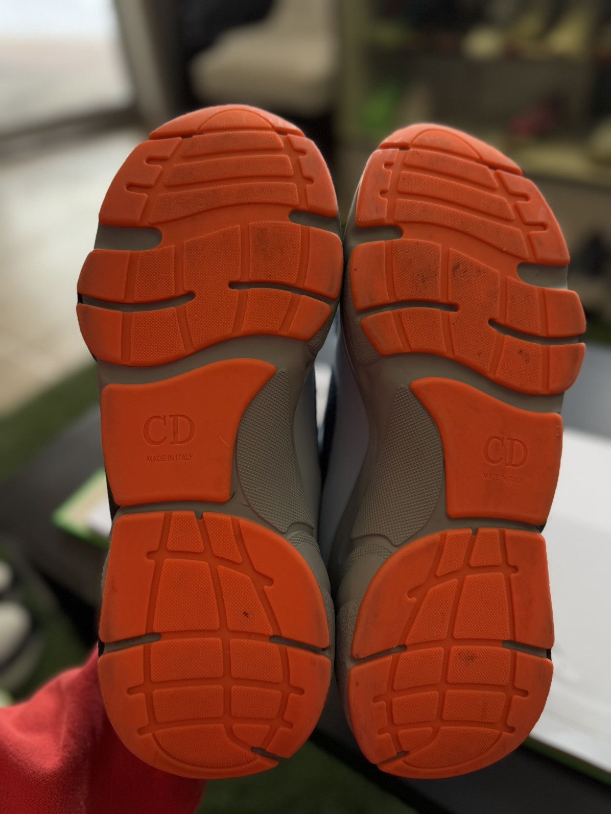 Dior Dior B22 Blue Orange Sneaker Size 44EU/11US Size US 11 / EU 44 - 16 Thumbnail