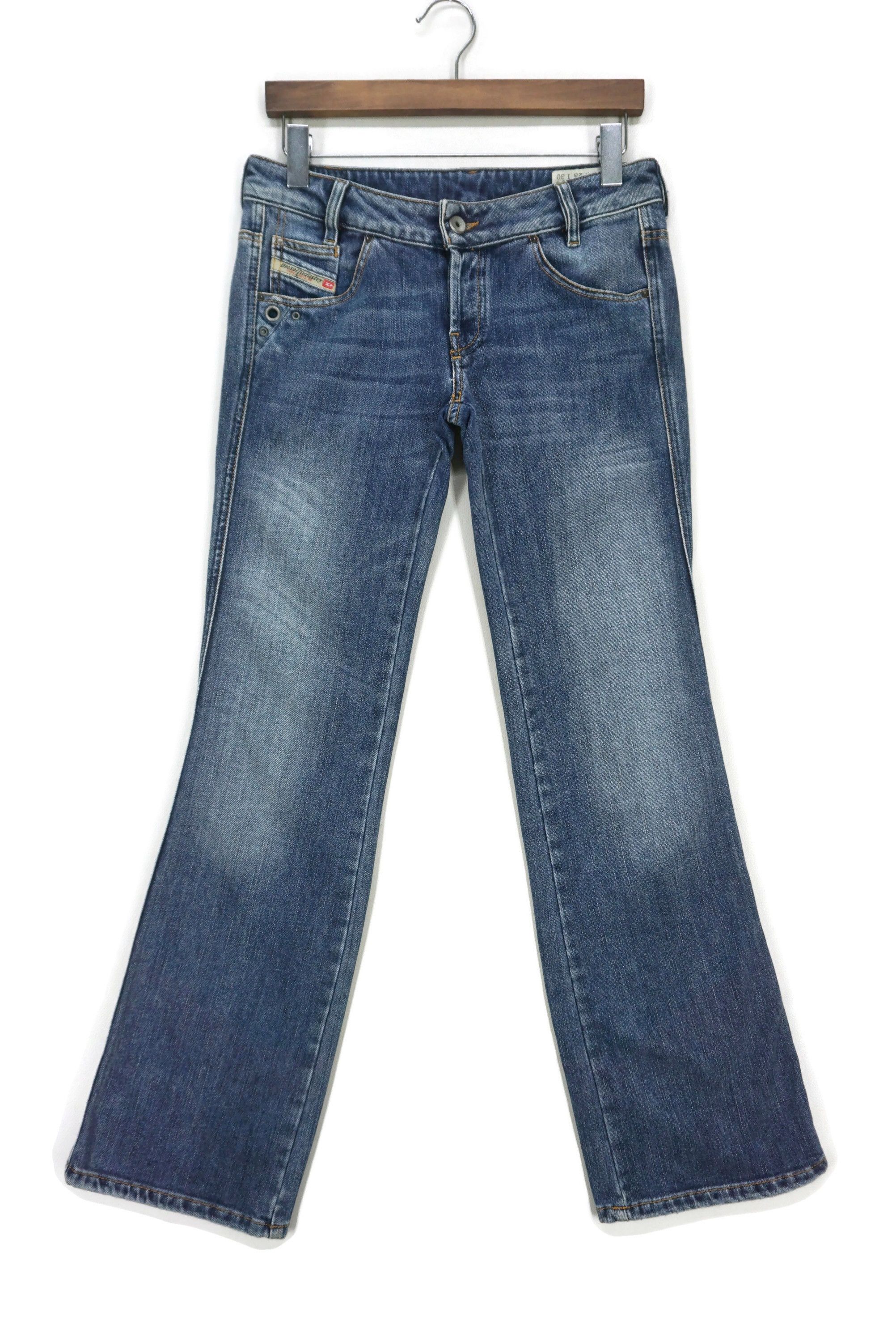 Diesel Ryoth-N Jeans Size W31xL31.5 Low-Rise Bootcut Denim Size US 28 / EU 44 - 2 Thumbnail