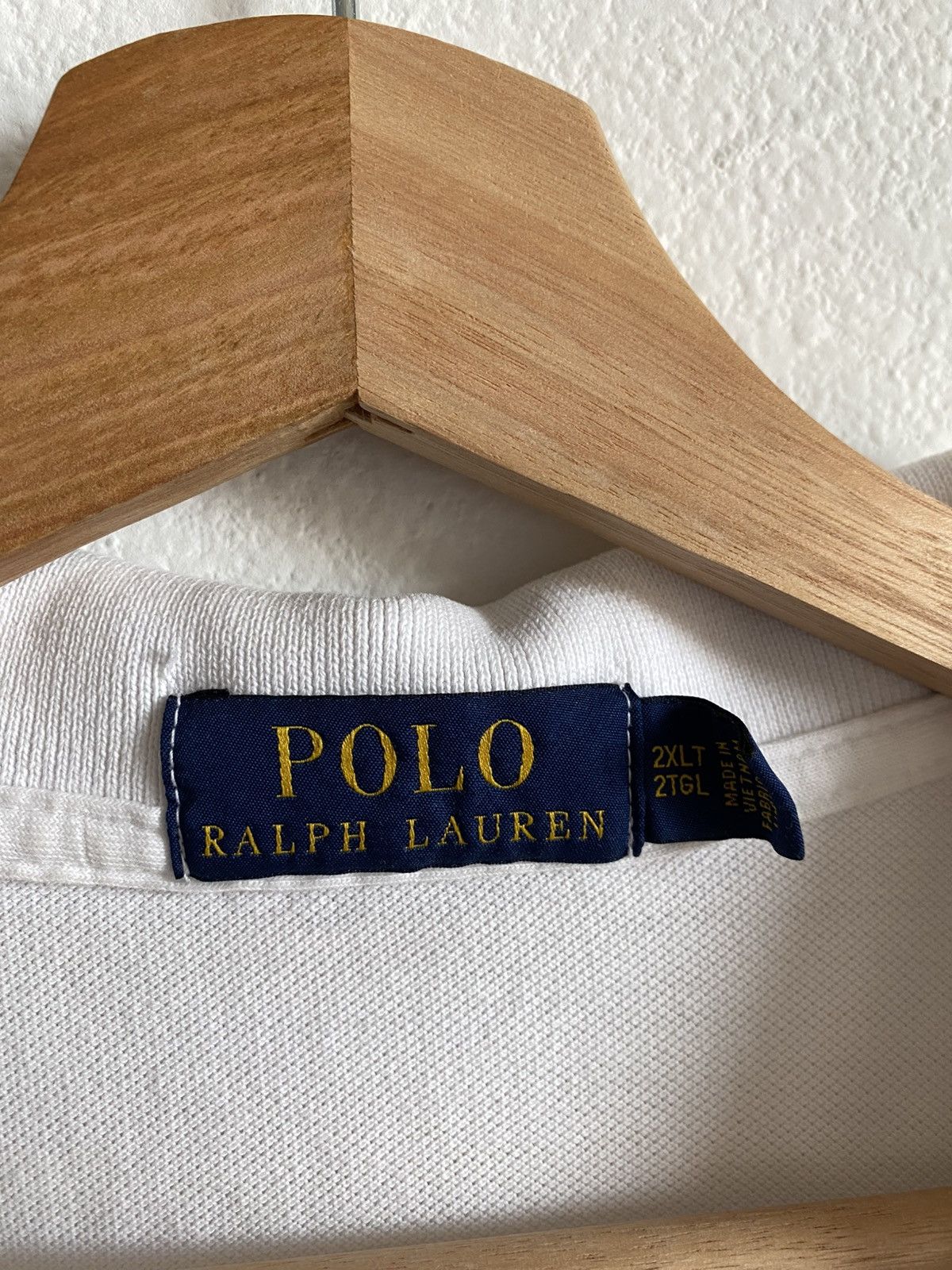 Polo Ralph Lauren Polo Ralph Lauren White Polo Shirt Size US XXL / EU 58 / 5 - 5 Thumbnail