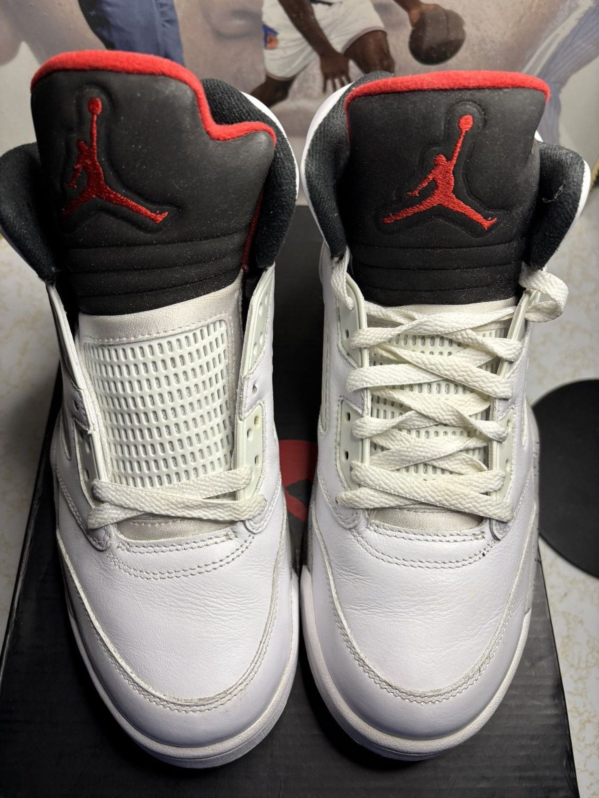 Jordan Brand Jordan Retro 5 “white Cement” Size US 9.5 / EU 42-43 - 2 Thumbnail
