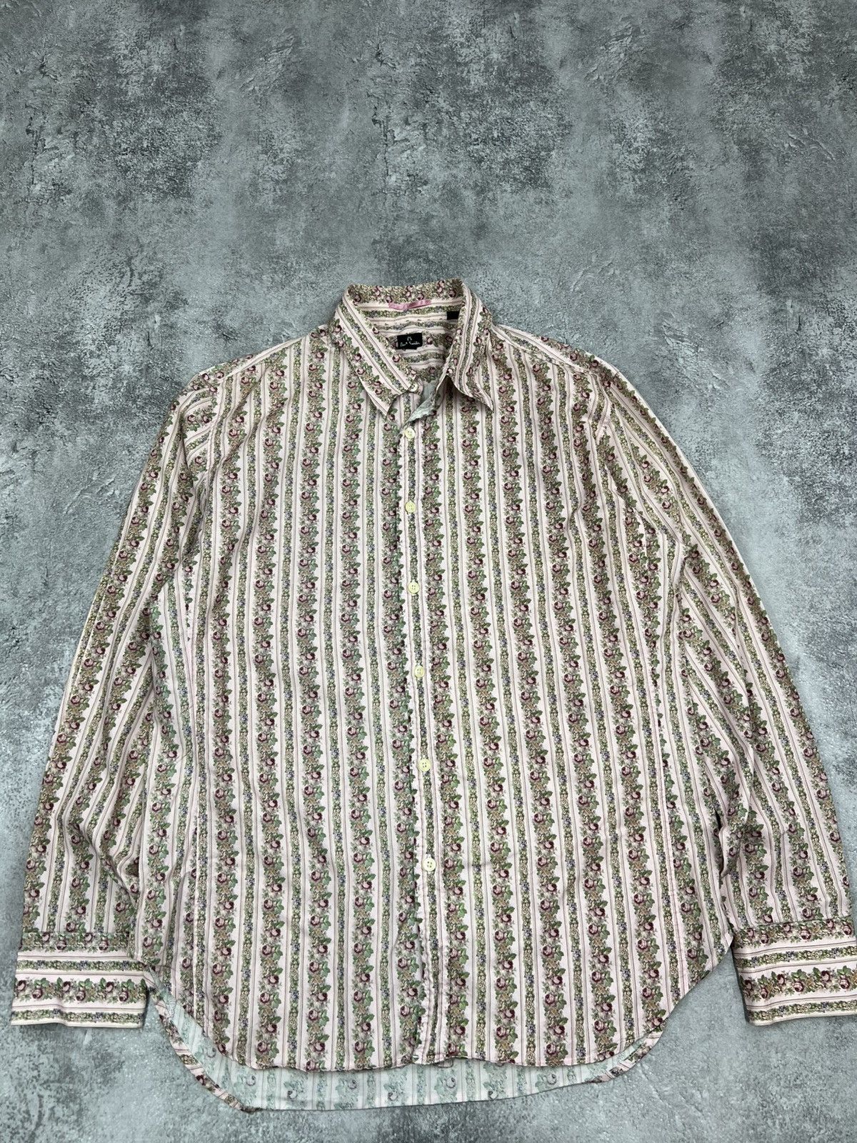 Paul Smith Paul Smith Mens Button Up Shirt Colored Size US L / EU 52-54 / 3 - 1 Thumbnail
