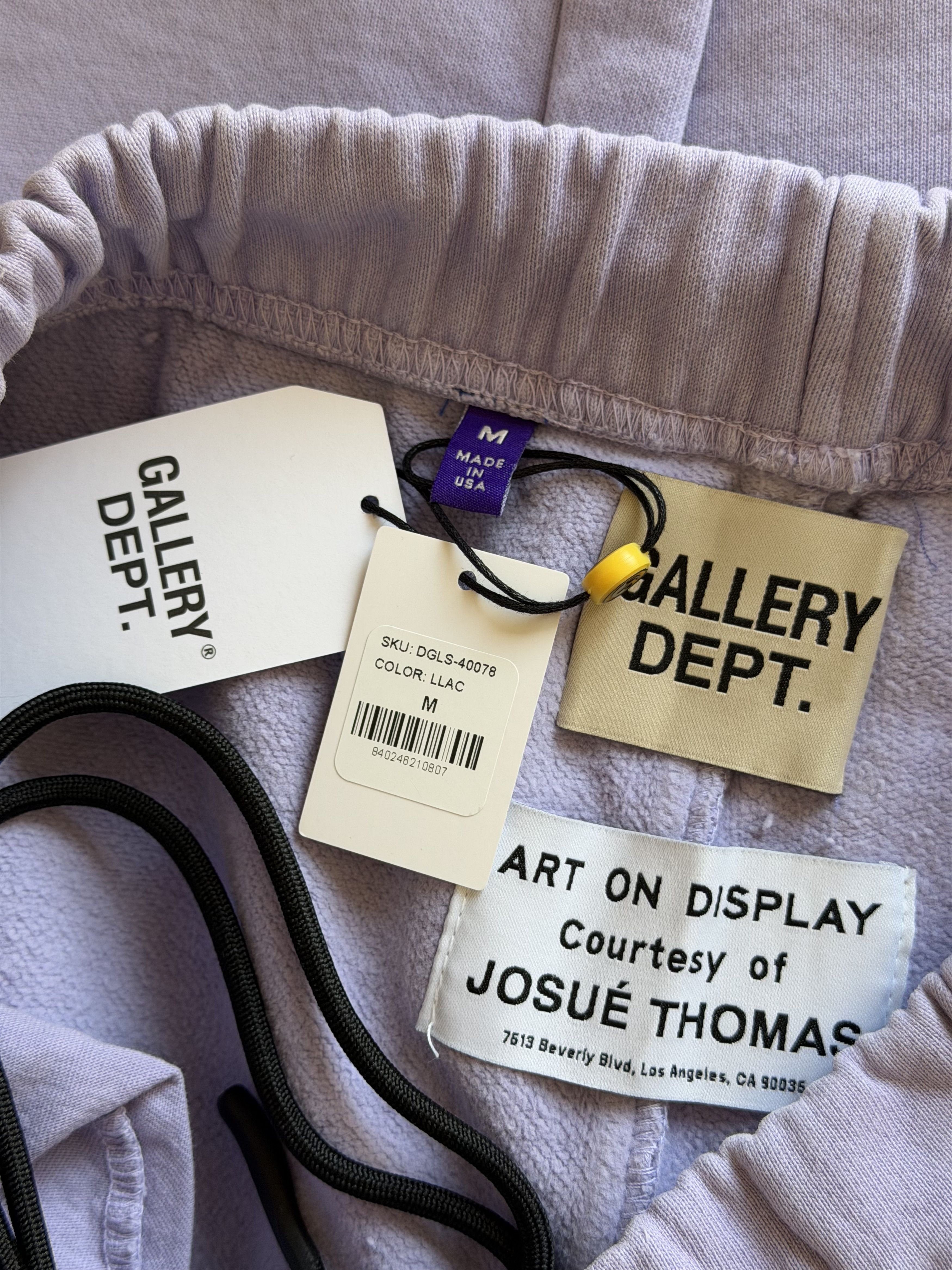 Gallery Dept. Gallery Dept Gym Logan Sweatpants in Lilac Purple Size US 32 / EU 48 - 7 Thumbnail