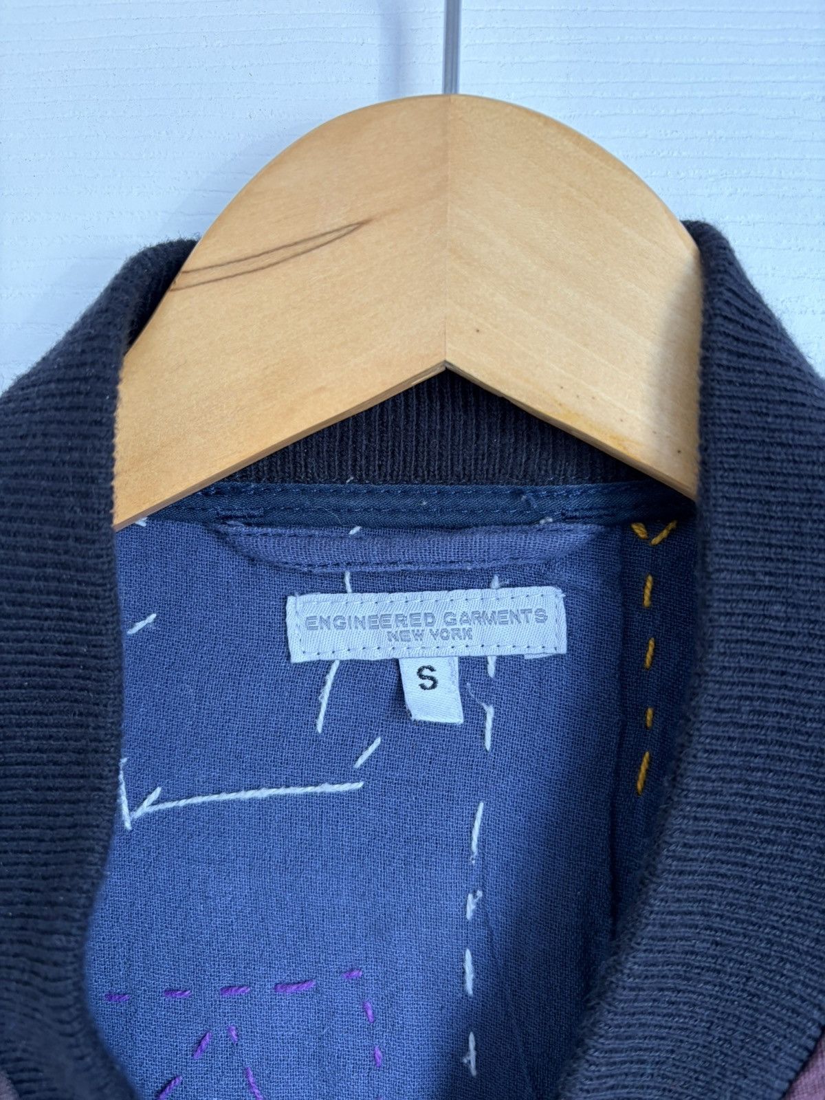 Engineered Garments Engineered Garments sashiko bomber jacket Size US S / EU 44-46 / 1 - 6 Thumbnail
