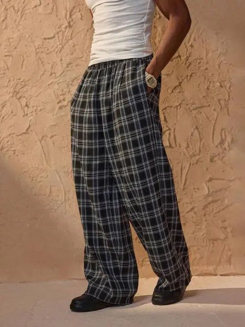 Other Classic Loose fit PyjamaY2K sweatpants Size US 36 / EU 52 - 3 Thumbnail