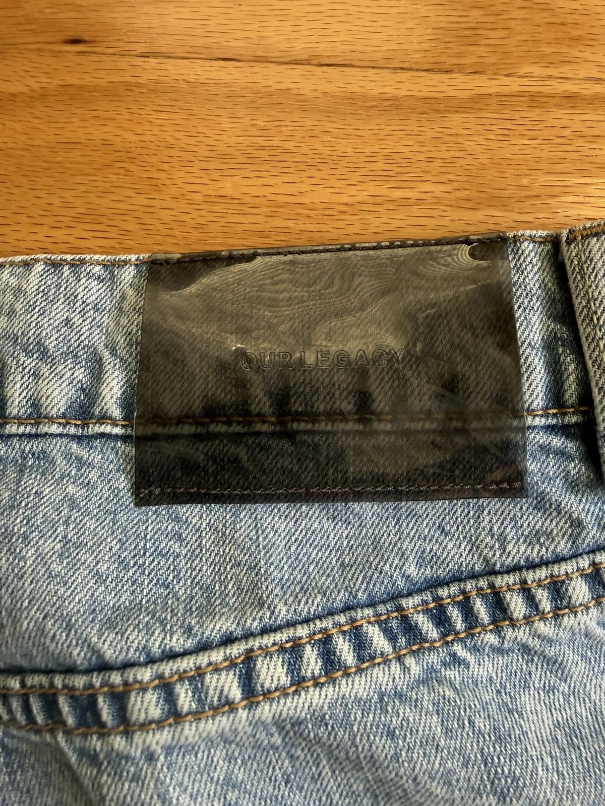 Our Legacy Our Legacy Vast Cut Rider Wash Denim Jeans Size US 32 / EU 48 - 3 Thumbnail