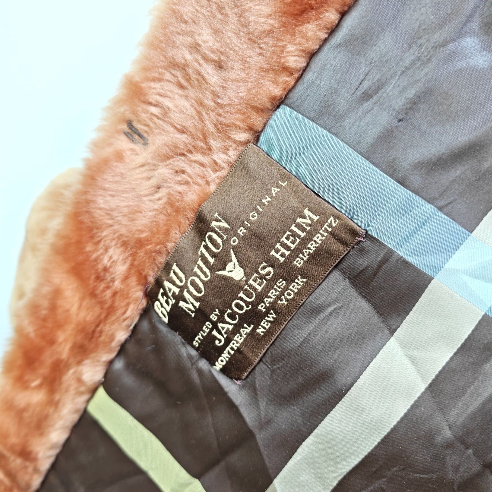 Vintage VINTAGE Beau Mouton by Jacques Heim Sheared Lamb Fur Coat Size L / US 10 / IT 46 - 5 Thumbnail
