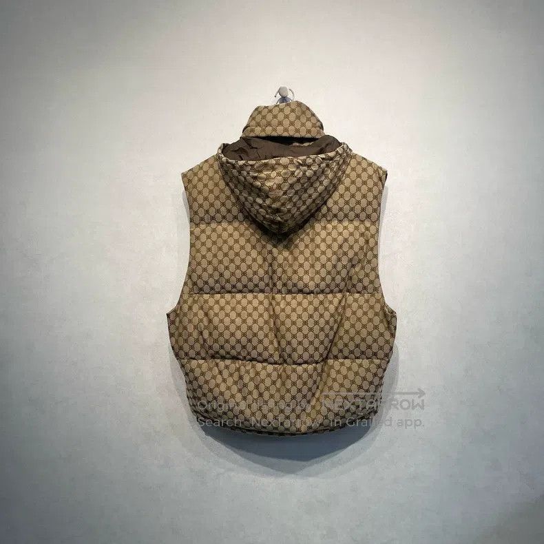 Balenciaga Balenciaga Double B Logo Printed Down Vest Size XXS / US 00 / IT 34 - 3 Thumbnail