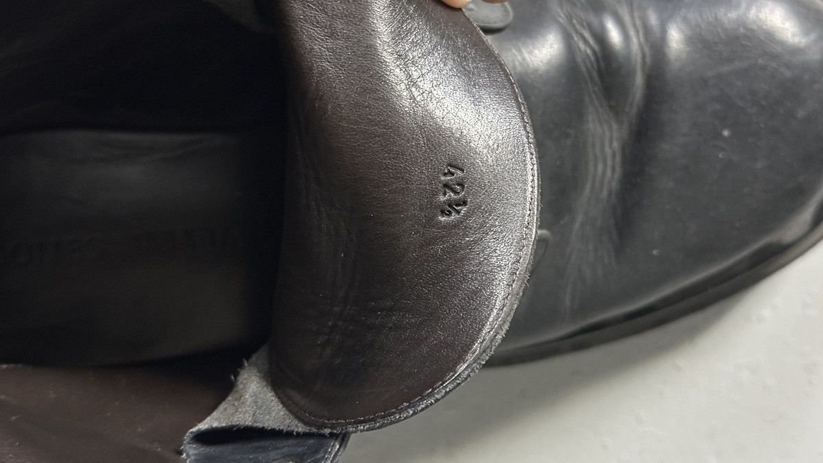 Bottega Veneta Bottega Vanetta Lug Ankle Boot Black Size US 10.5 / EU 43-44 - 4 Thumbnail